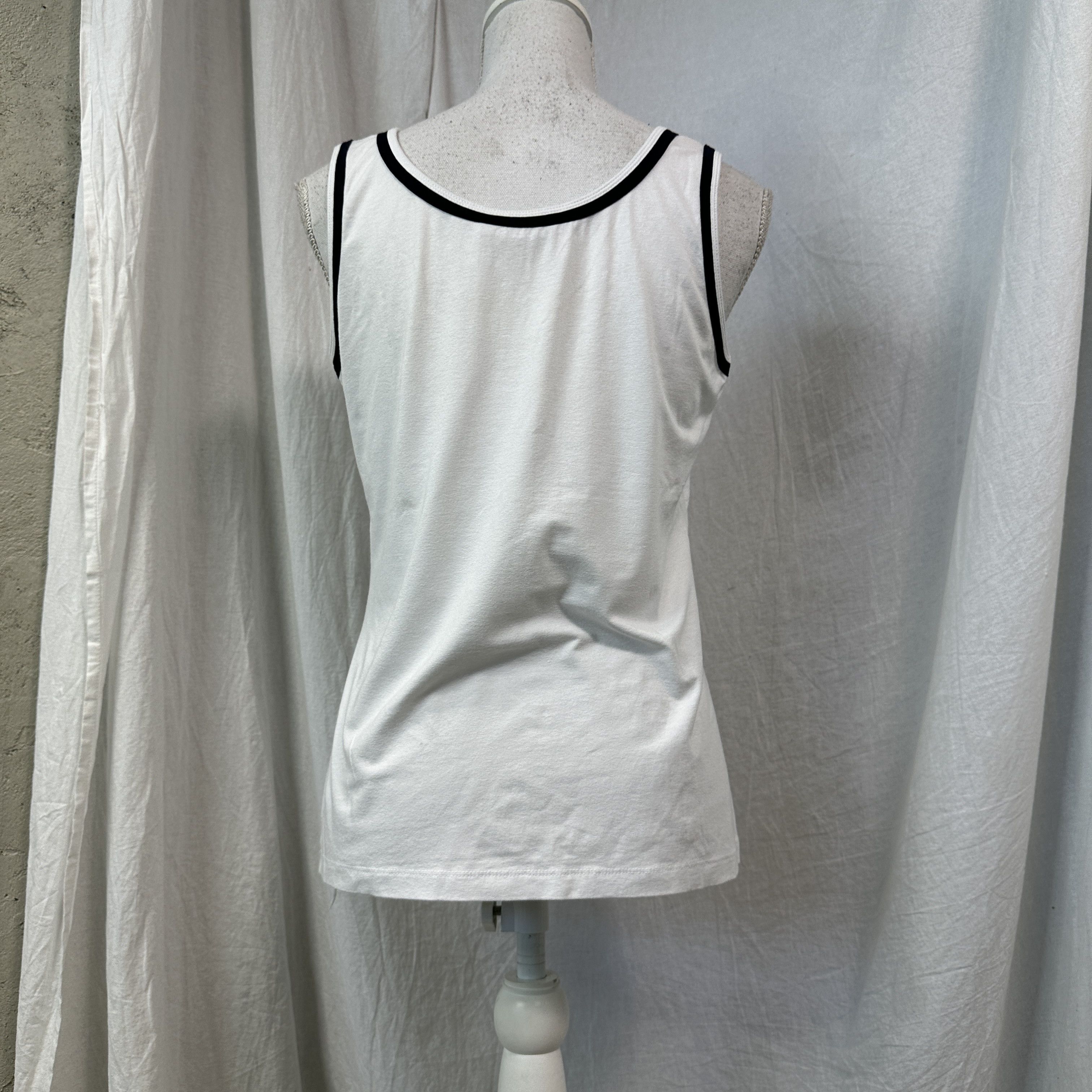 Blumarine Vintage Streetwear Sporty Blumarine Tank Top Y2K Size L / US 10 / IT 46 - 6 Thumbnail