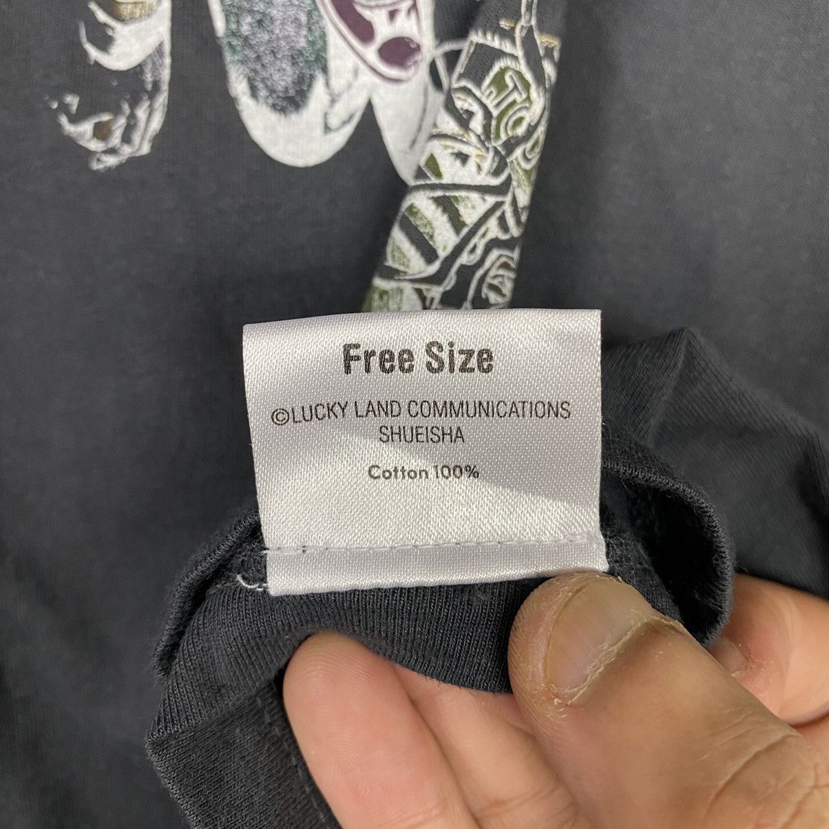 Anime HIROHIKO ARAKI JOJO EXHIBITION 2012 ANIME TEE Size US M / EU 48-50 / 2 - 9 Thumbnail
