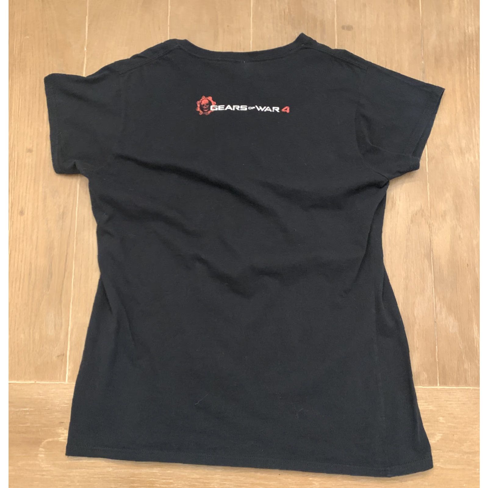 Vintage Microsoft T Shirt Womens Gears Of War 4 Size XL Black Gamer Size L / US 10 / IT 46 - 4 Thumbnail