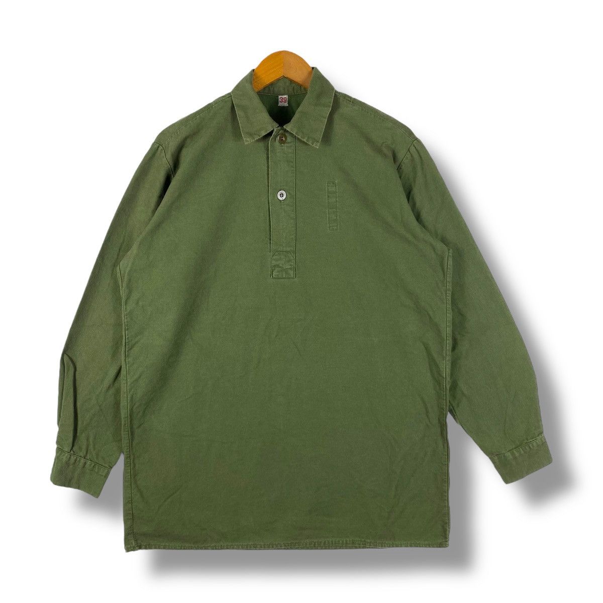 Vintage Vintage 80's MILITARY ARMY Casual Polo Shirt Extra Large Size US XL / EU 56 / 4 - 1 Thumbnail
