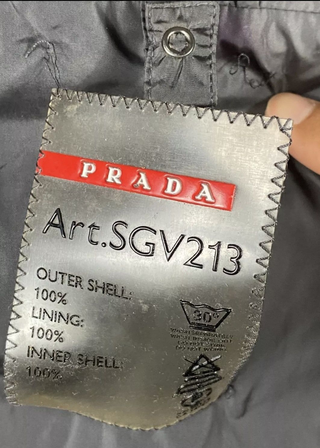 Prada Prada Autumn/Winter 2011 Nylon Overcoat Black Size 48 Men's Size US M / EU 48-50 / 2 - 3 Thumbnail