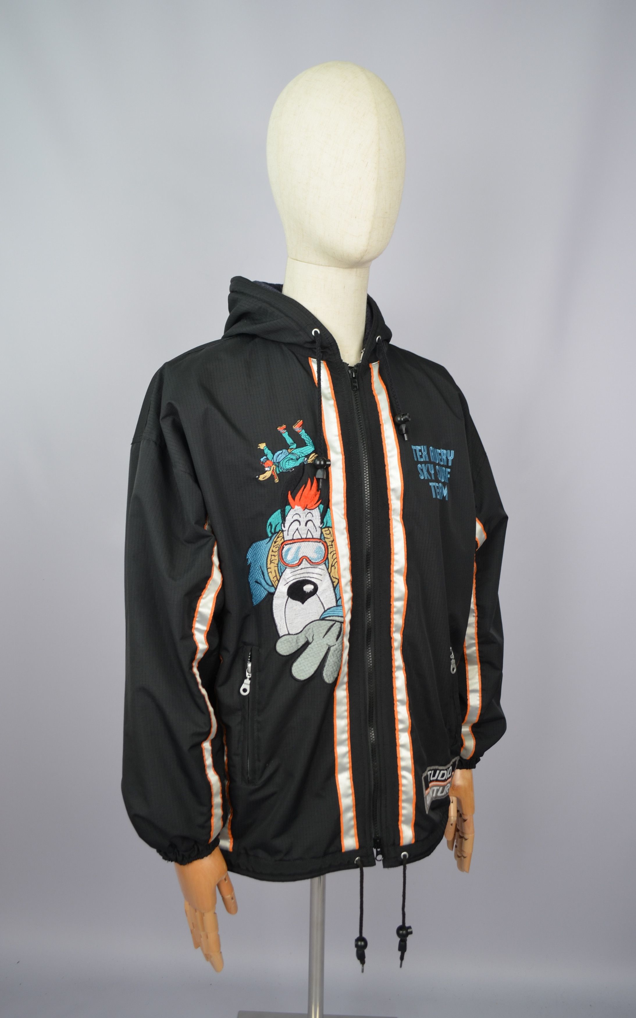 Cartoon Network × Vintage Vintage 1996 Tex Avery Droopy Dog Jacket Studio Aventures Size US M / EU 48-50 / 2 - 10 Thumbnail
