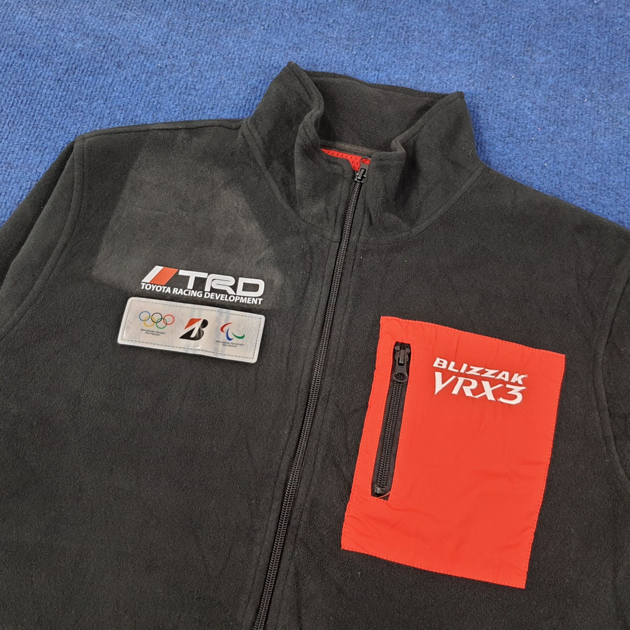 Japanese Brand × Vintage Vintage TRD Toyota Motorsports Zipper Sweatshirt C231N24 Size US M / EU 48-50 / 2 - 4 Thumbnail