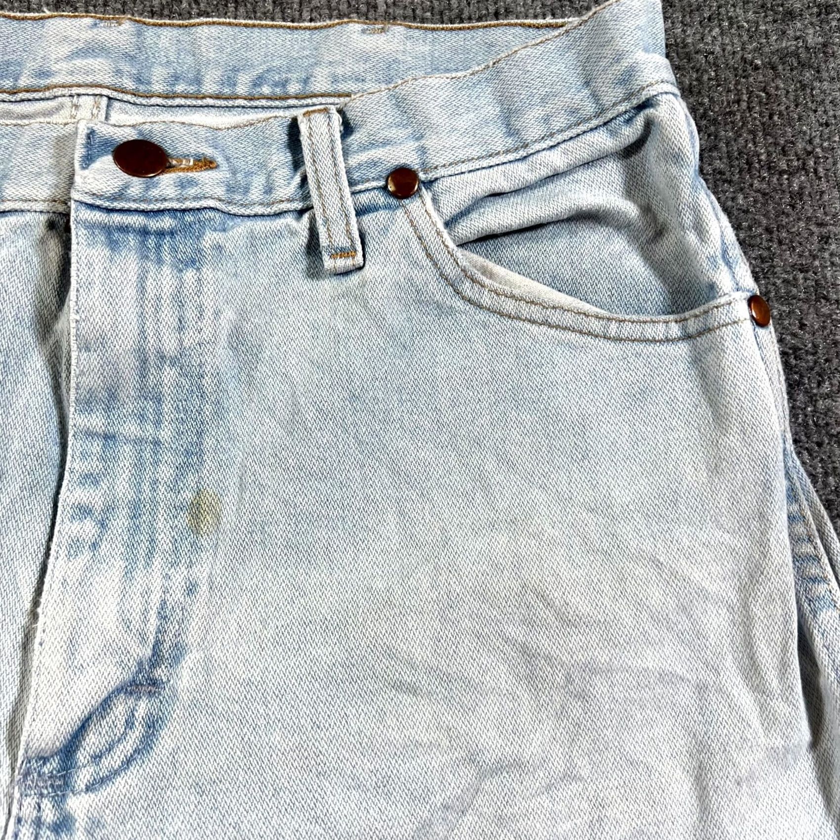 Wrangler Wrangler Cowboy Cut Jeans Mens 32x32 Blue Denim 5-Pockets Straight Streetwear Size US 32 / EU 48 - 3 Thumbnail