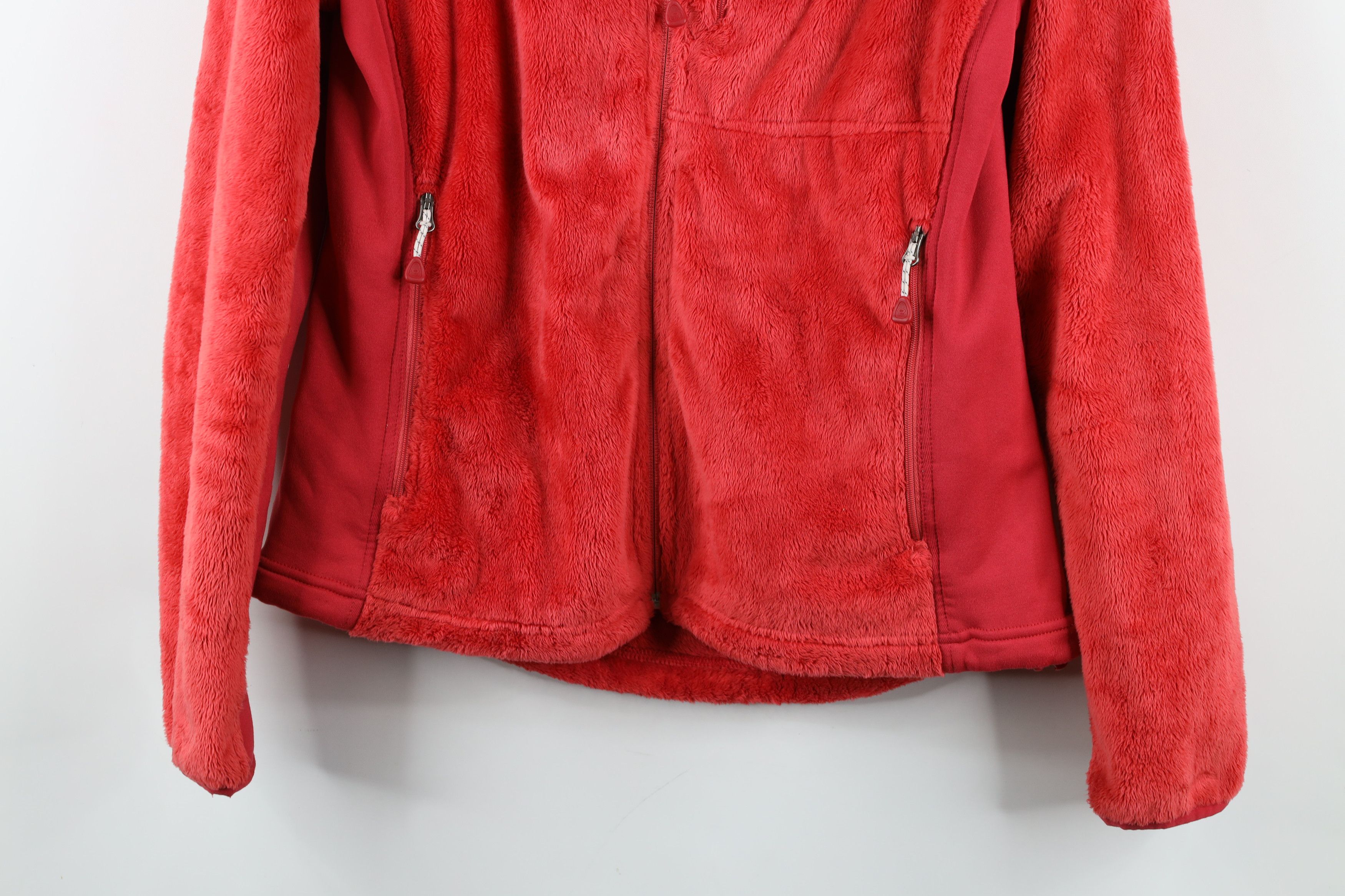 Mountain Hardwear × Vintage Vintage Mountain Hardwear Shag Monkey Fleece Jacket Red Size M / US 6-8 / IT 42-44 - 3 Thumbnail