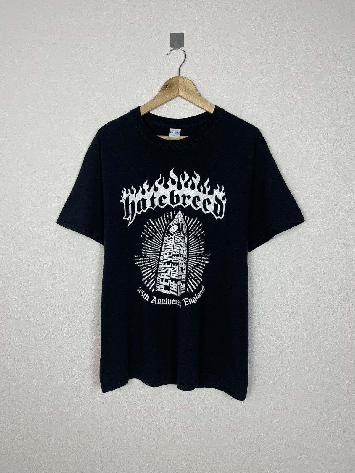 Band Tees × Vintage Y2k Vintage Hatebreed 25th Anniversary Tee Size US L / EU 52-54 / 3 - 2 Thumbnail