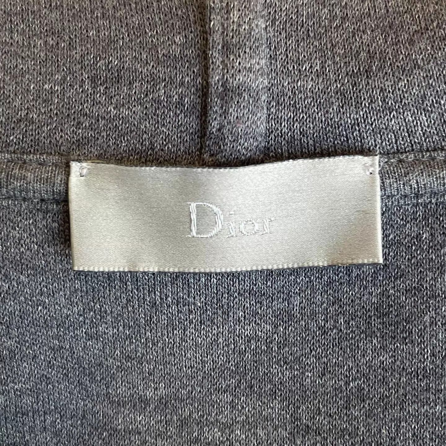 Dior Dior black zipper hooded jacket S classic sporty Size S / US 4 / IT 40 - 5 Thumbnail