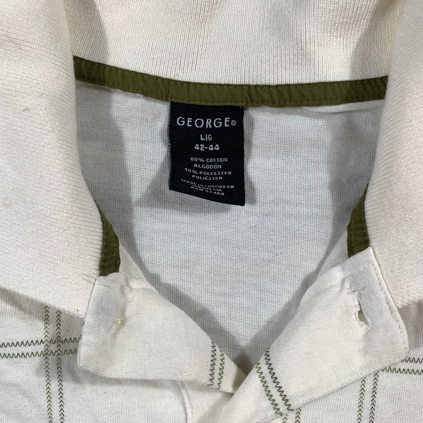 George George Shirt Adult Large 42-44 Short Sleeve Size US L / EU 52-54 / 3 - 3 Thumbnail