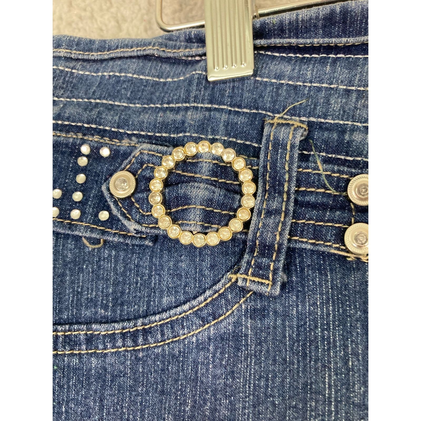 Vintage Women's Jeans Denim Old Skool Size 14 Classic Casual Vintage Size 36" / US 14 / IT 50 - 9 Thumbnail