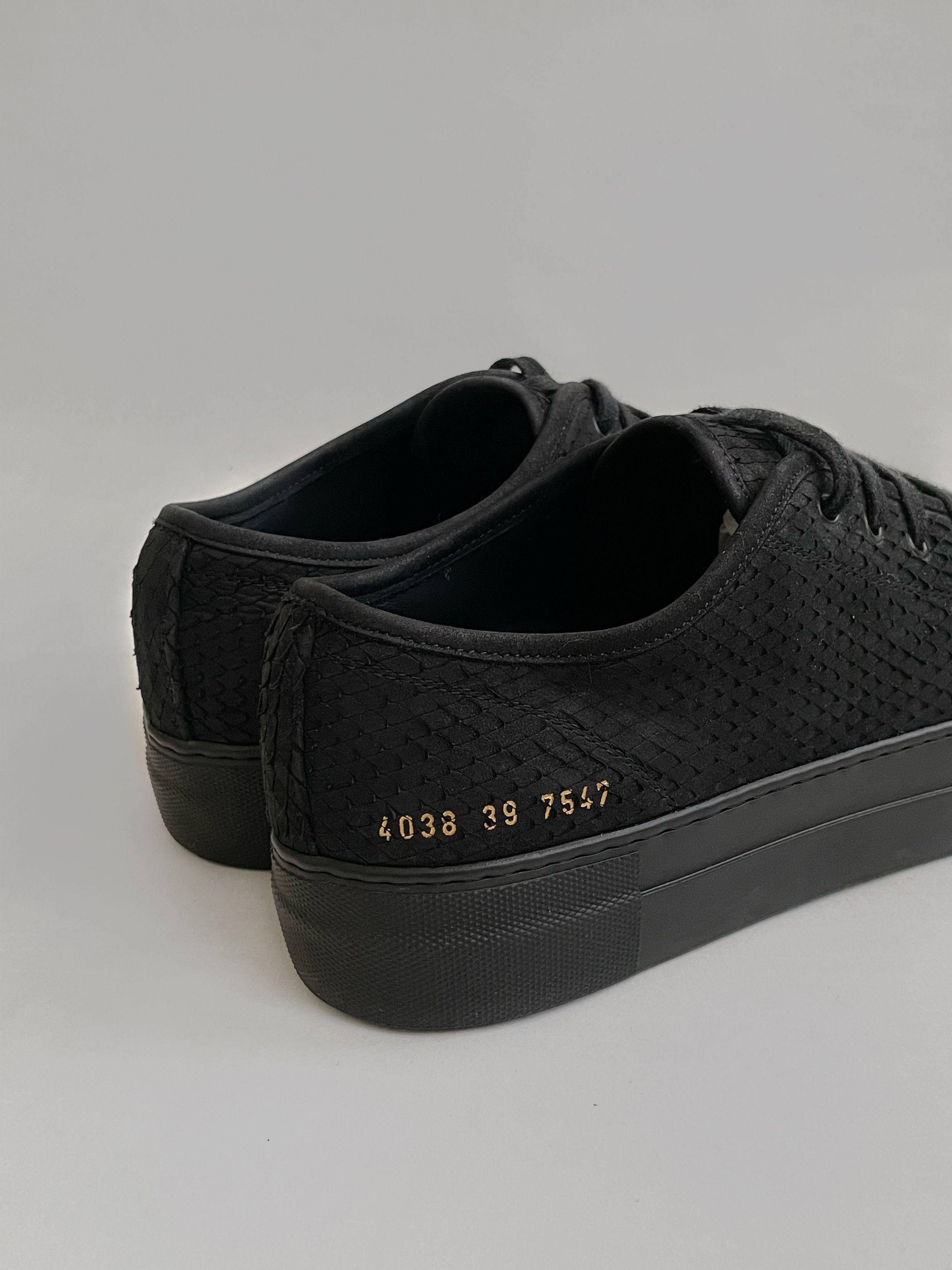 Common Projects Woman by Common project leather black shoes Size US 7.5 / IT 37.5 - 5 Thumbnail