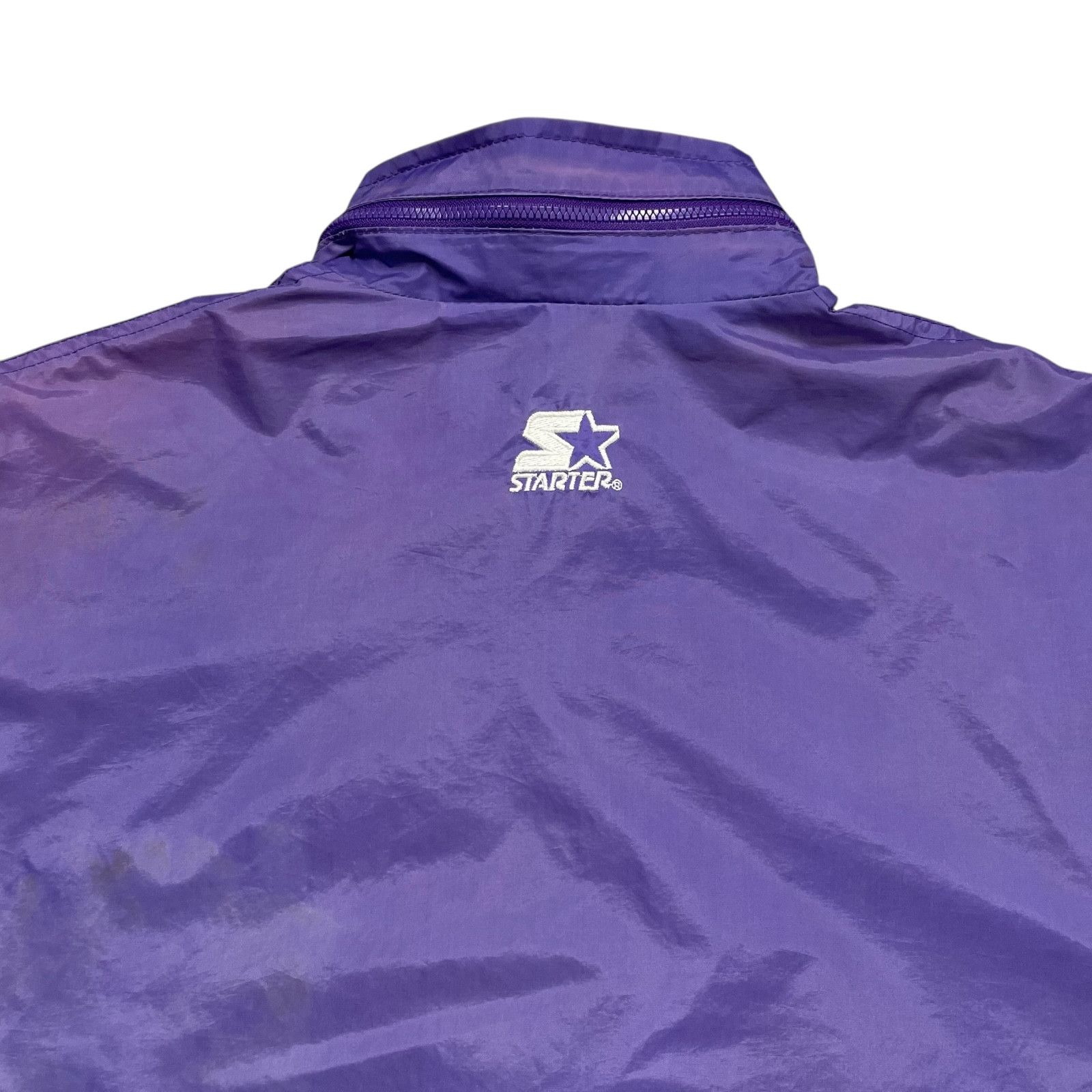NCAA VTG 90s CLEMSON TIGERS STARTER WINDBREAKER JACKET YOUTH Size XL / US 12-14 / IT 48-50 - 4 Thumbnail