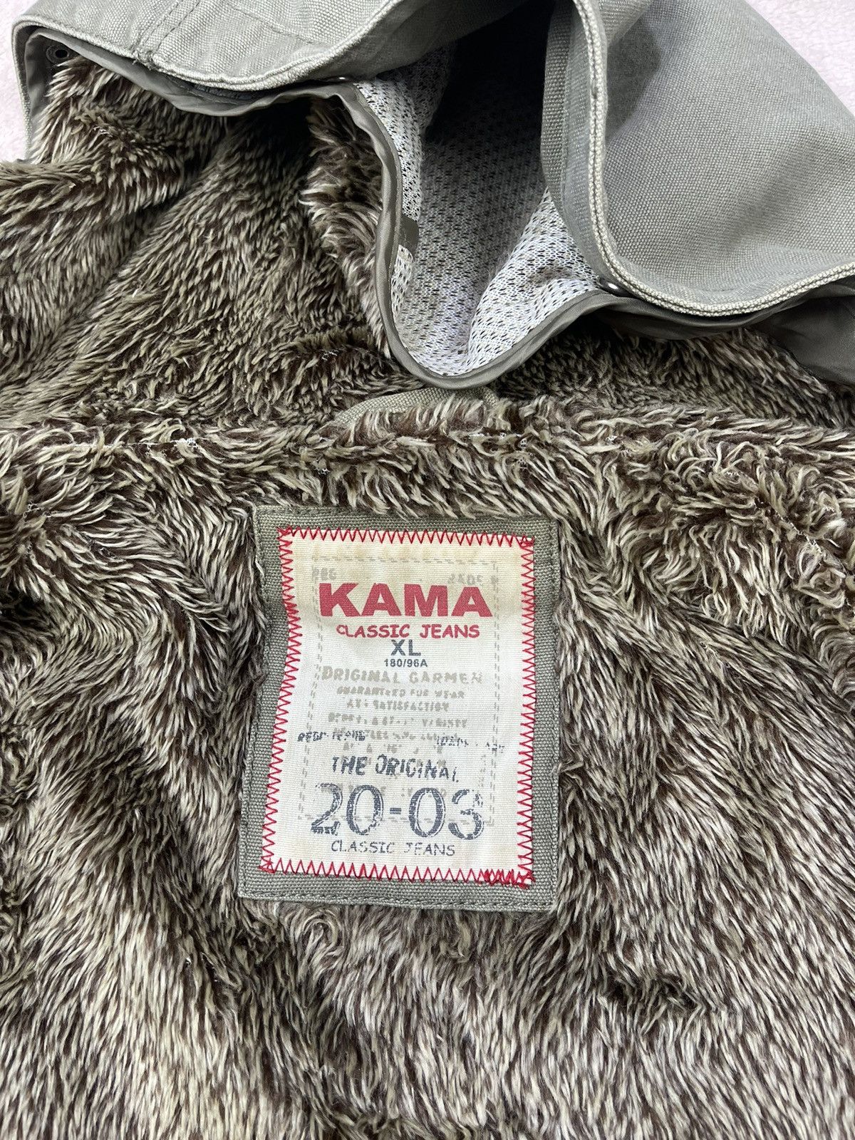 Vintage Vintage KAMA CLASSIC JEANS Military Style Parka Jacket Size US XL / EU 56 / 4 - 9 Thumbnail