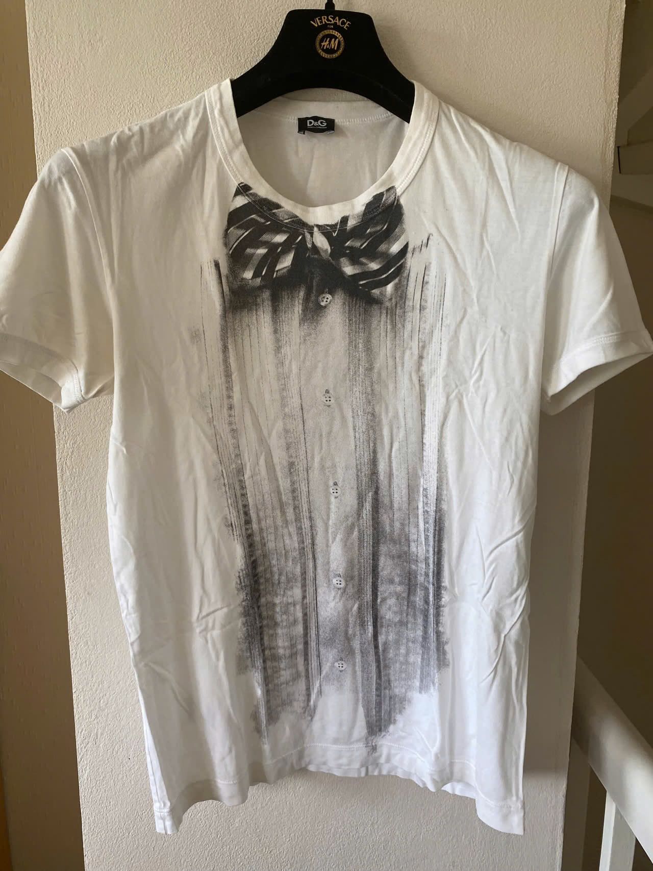 Dolce & Gabbana Bow Tie Print vintage t shirt