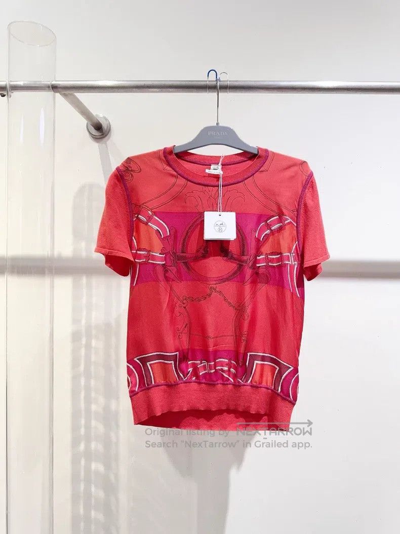 Hermes Hermes Silk Top Size XS / US 0-2 / IT 36-38 - 1 Thumbnail