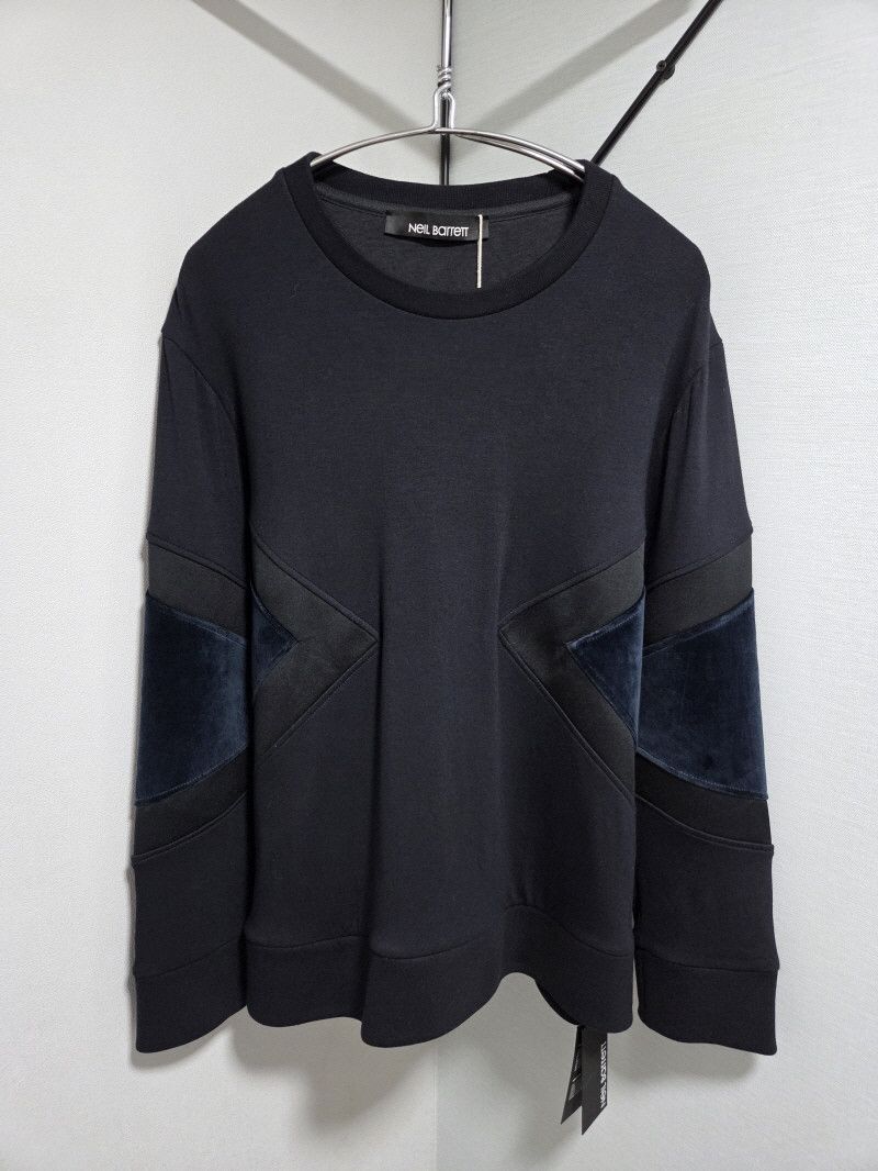 Neil Barrett NEIL BARRETT Diamond Pattern Sweatshirt Size US M / EU 48-50 / 2 - 3 Thumbnail