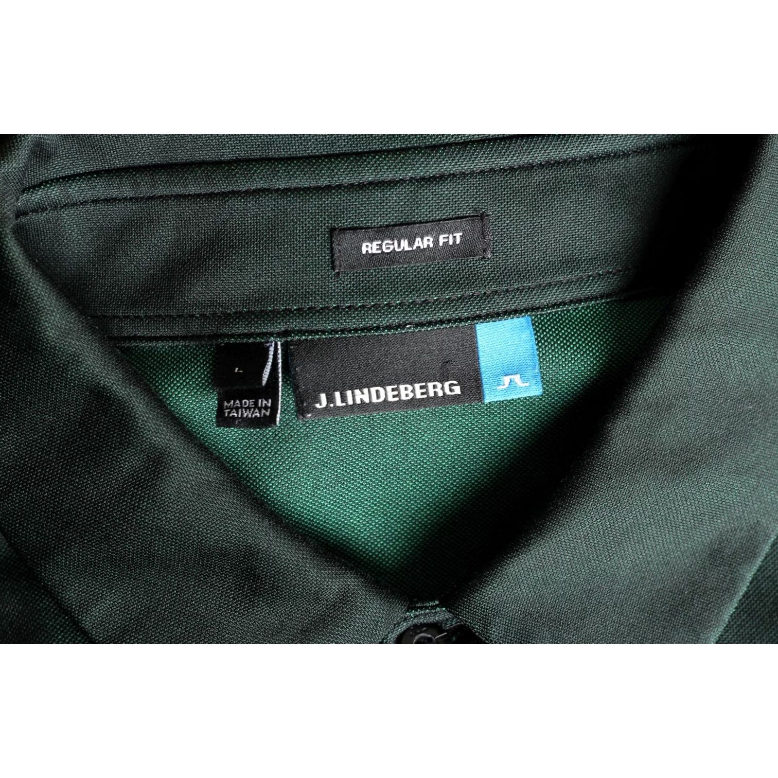 J.Lindeberg J.LINDEBERG NASH TX JAGUARD Golf Polo Shirt Men L Regular Short Sleeve Green Adult Polo Shirt SX Size US L / EU 52-54 / 3 - 5 Thumbnail