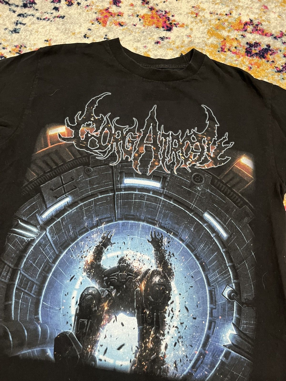 Vintage Gorgatron Band Shirt Large Size US L / EU 52-54 / 3 - 1 Thumbnail
