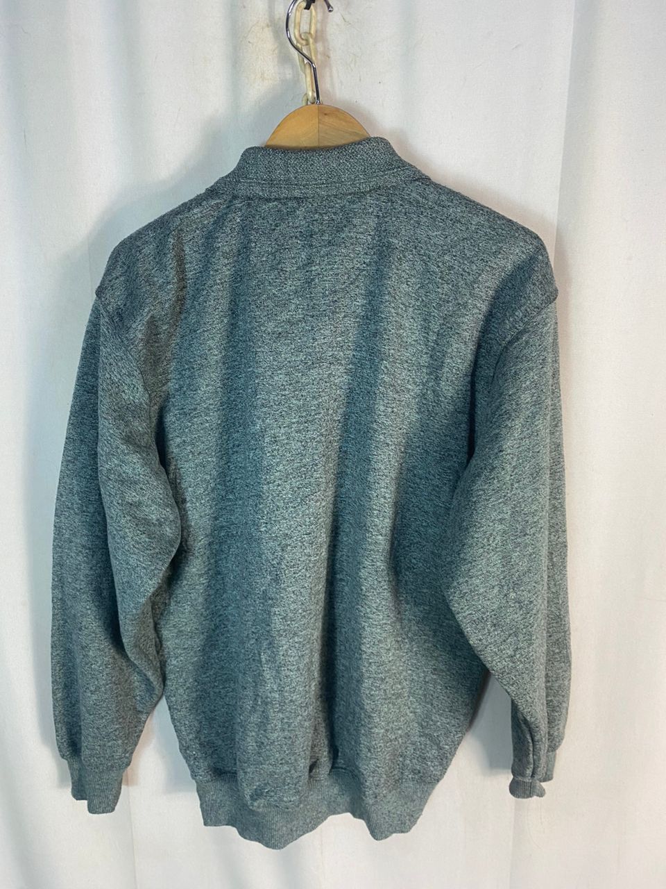 Japanese Brand × Vintage Vintage zealzip half button polo sweatshirt Size US L / EU 52-54 / 3 - 10 Thumbnail