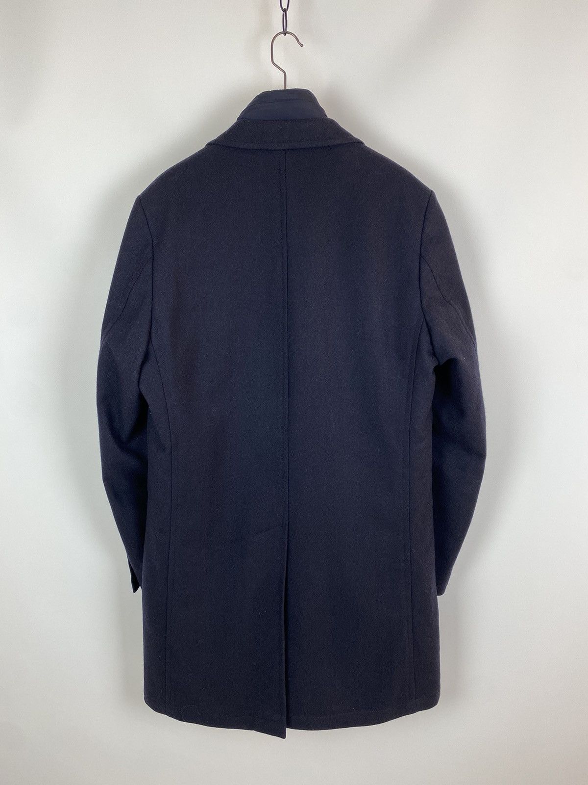 Boggi Boggi Milano 2 in 1 Insulated Navy Wool Coat Size US M / EU 48-50 / 2 - 12 Thumbnail