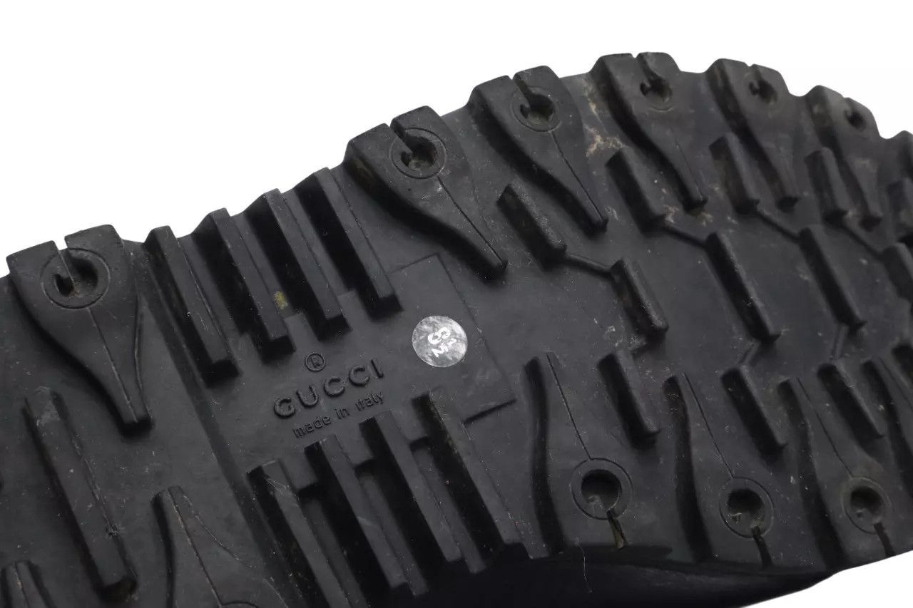 Gucci GUCCI Shoes Men's UK 8.5 Black Leather Ankle Top Boots Size US 9.5 / EU 42-43 - 5 Thumbnail