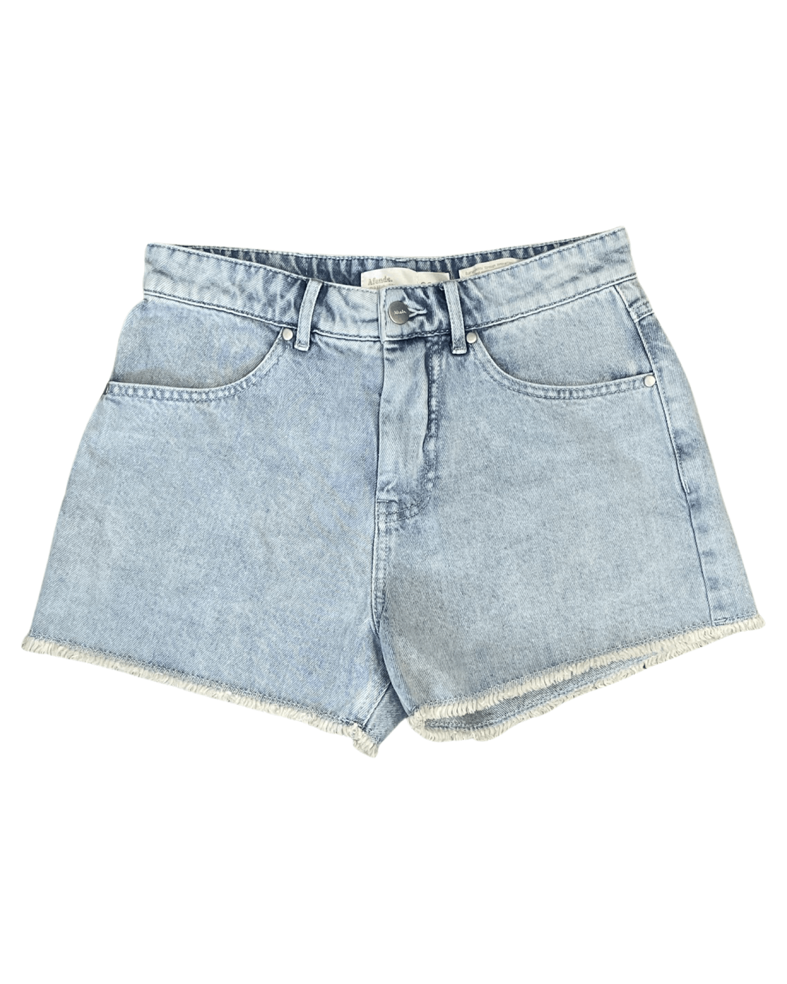 Afends Sample NWT Afends - Isabella - Hemp Denim Low Rise Shorts Size 26" / US 2 / IT 38 - 2 Thumbnail