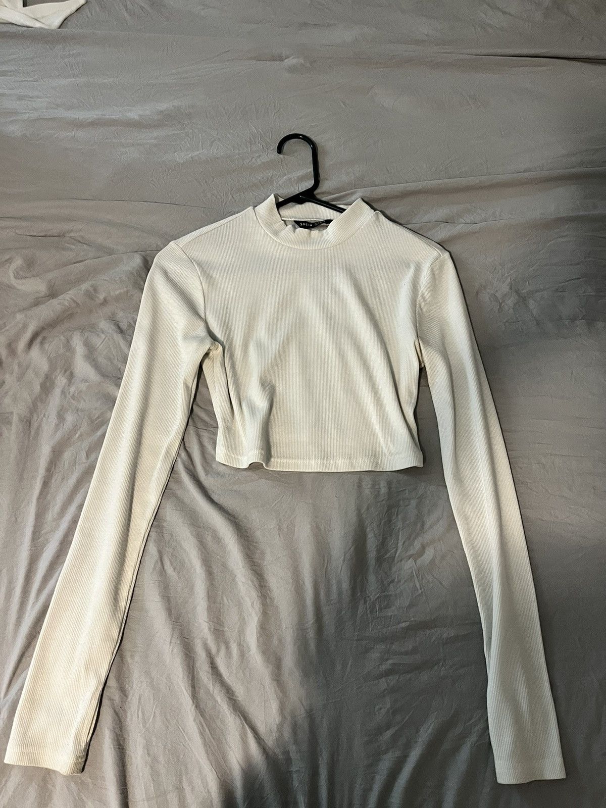 Vintage long sleeve cropped turtleneck Size M / US 6-8 / IT 42-44 - 2 Thumbnail