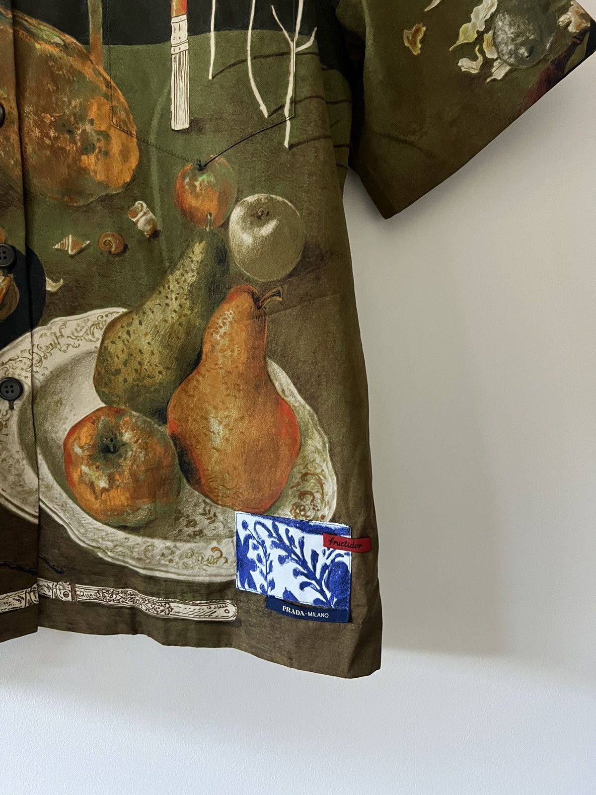 Prada Prada FW16 Christophe Chemin 'Fructidor' Shirt Size US S / EU 44-46 / 1 - 5 Thumbnail