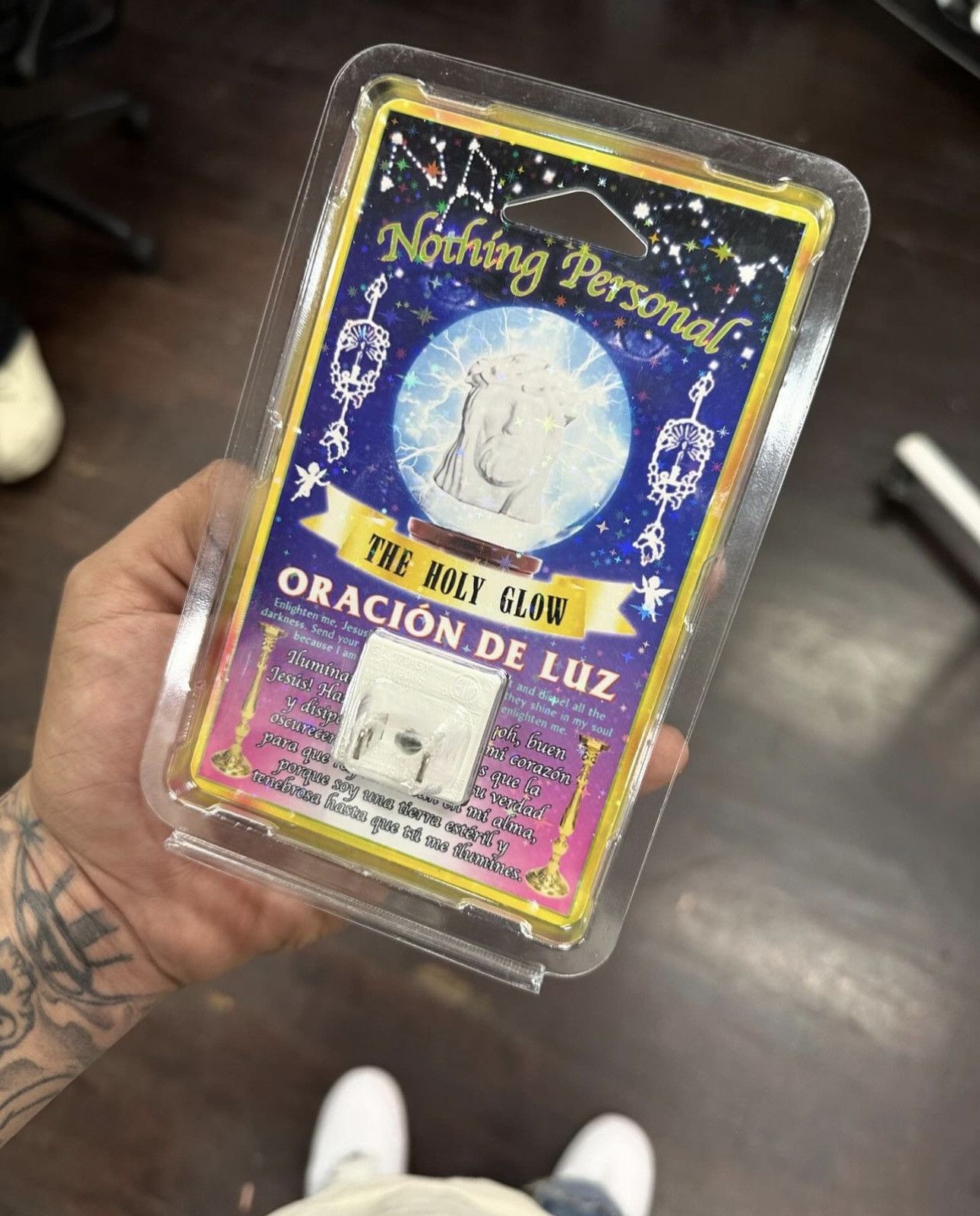 Japanese Brand × Vintage Jesus Glow Night Light w Rare Custom Box by Nothing Personal Size ONE SIZE - 3 Thumbnail