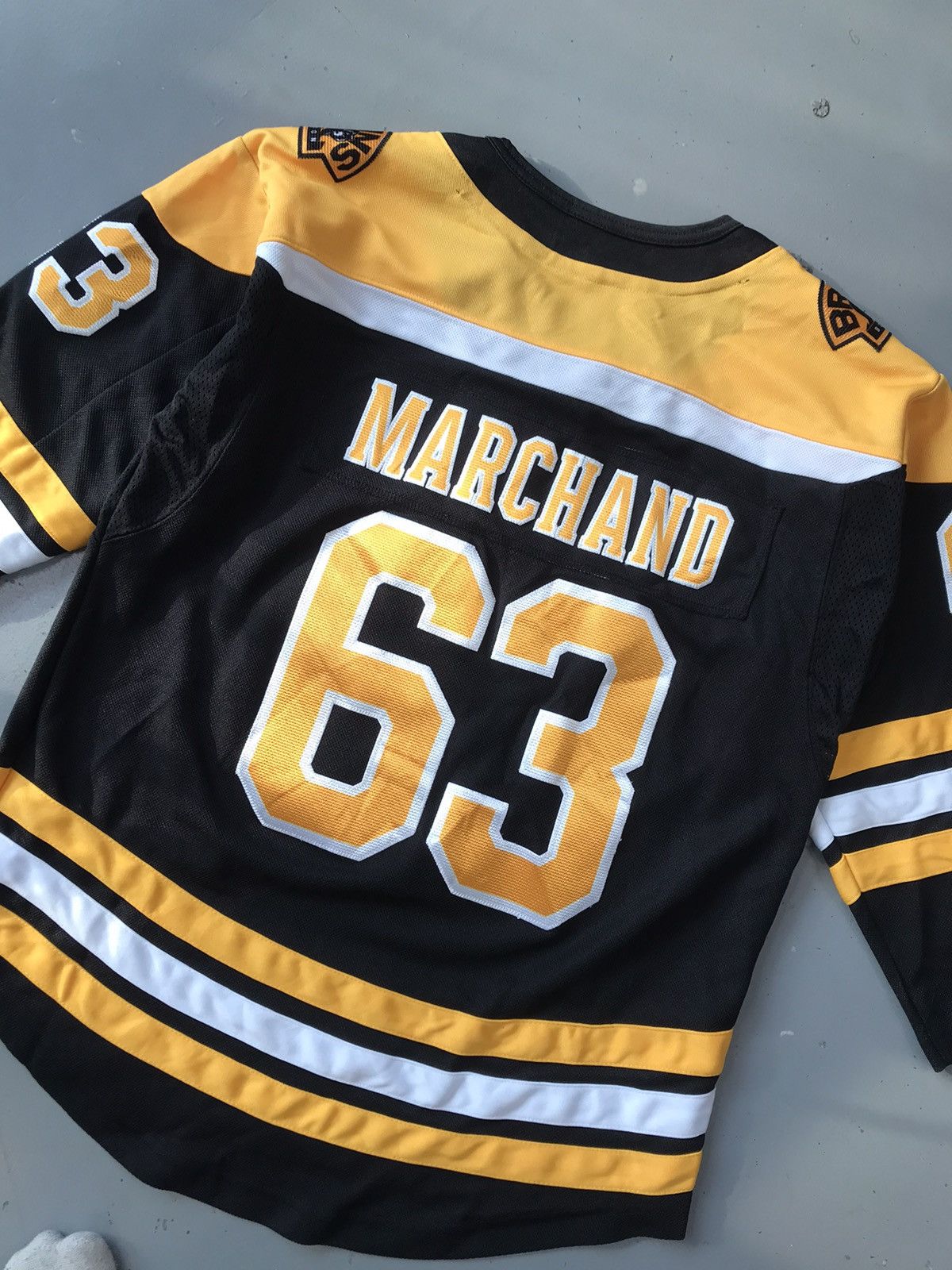NHL × Vintage Vintage NHL Marchand 63 full sleeves jersey Size US S / EU 44-46 / 1 - 12 Thumbnail
