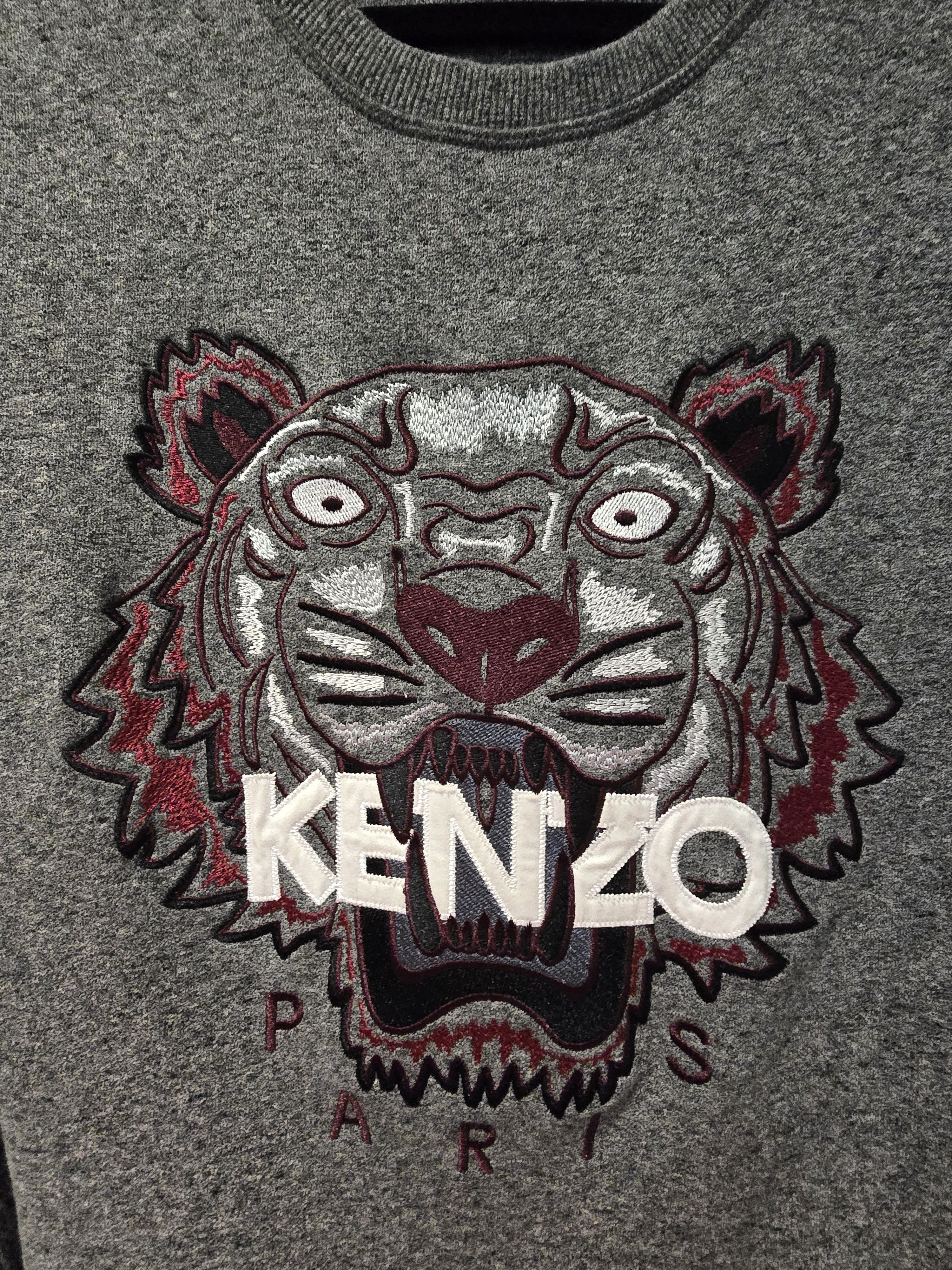 Kenzo Kenzo Tiger long sleeve sweater Size US L / EU 52-54 / 3 - 1 Thumbnail