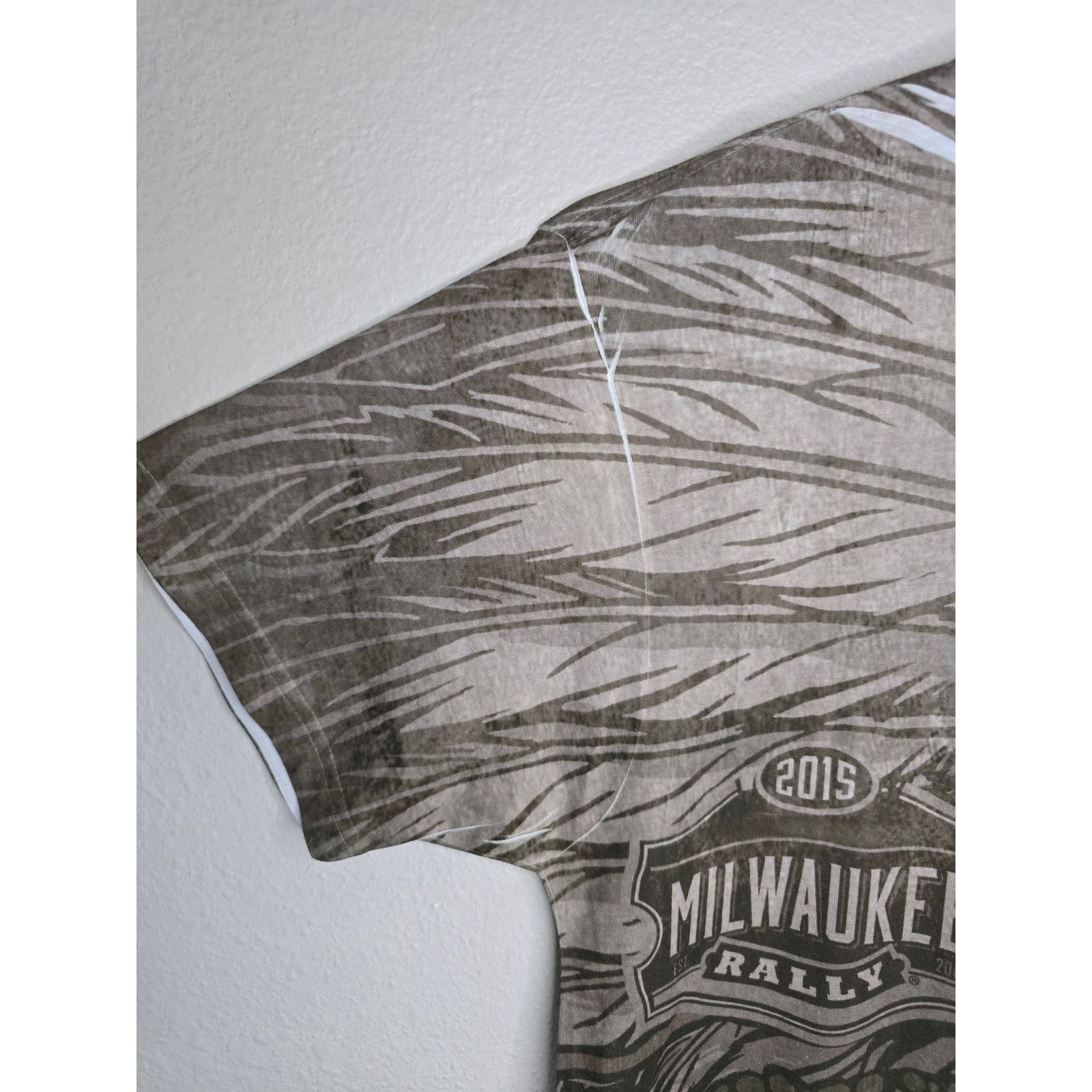 Other Milwaukee Rally Shirt Motorcycle Sublimation L Polyester Tee Size US L / EU 52-54 / 3 - 3 Thumbnail