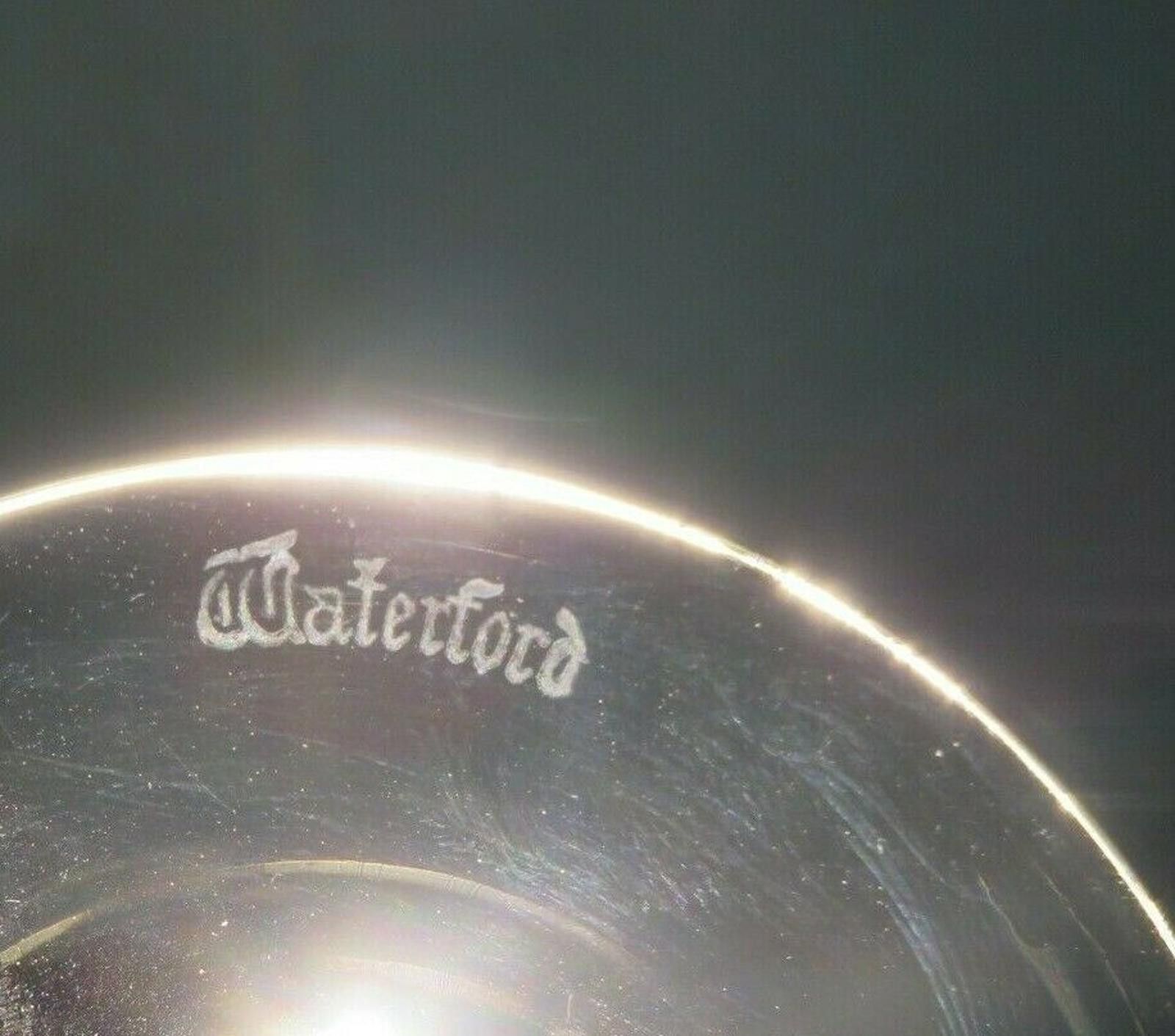Other Pair Waterford Crystal Alana Cut Wine Glasses Signed 5 1/2" Size ONE SIZE - 5 Thumbnail