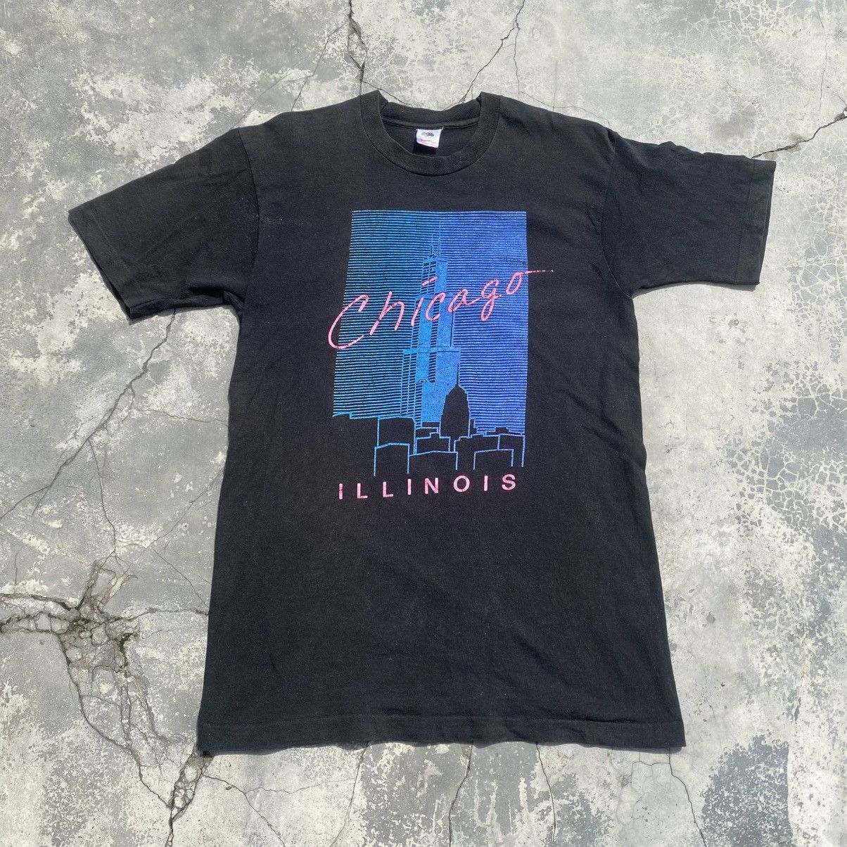 1990s Chicago Illinois Single Stitched tee