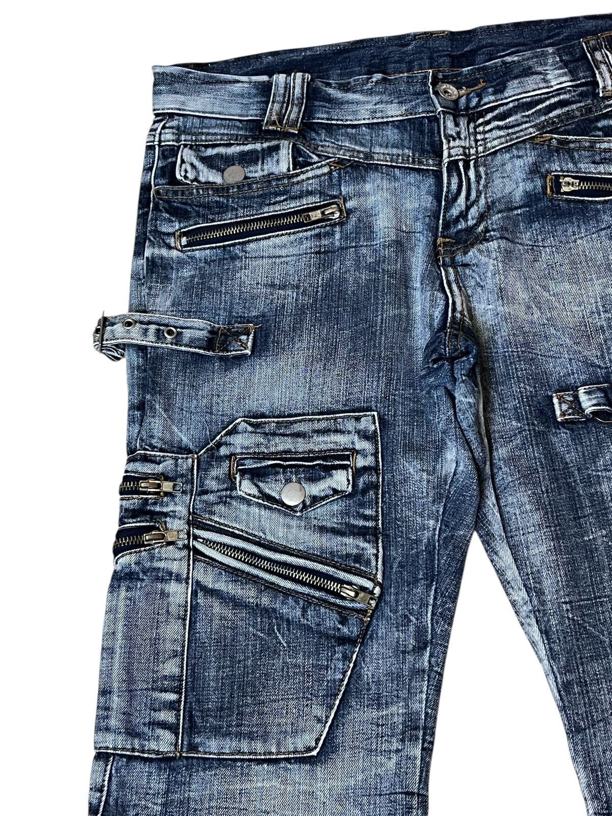 semanticdesign sick🔥Japanese SEMANTIC DESIGN multipocket flared jeans Size US 34 / EU 50 - 6 Thumbnail