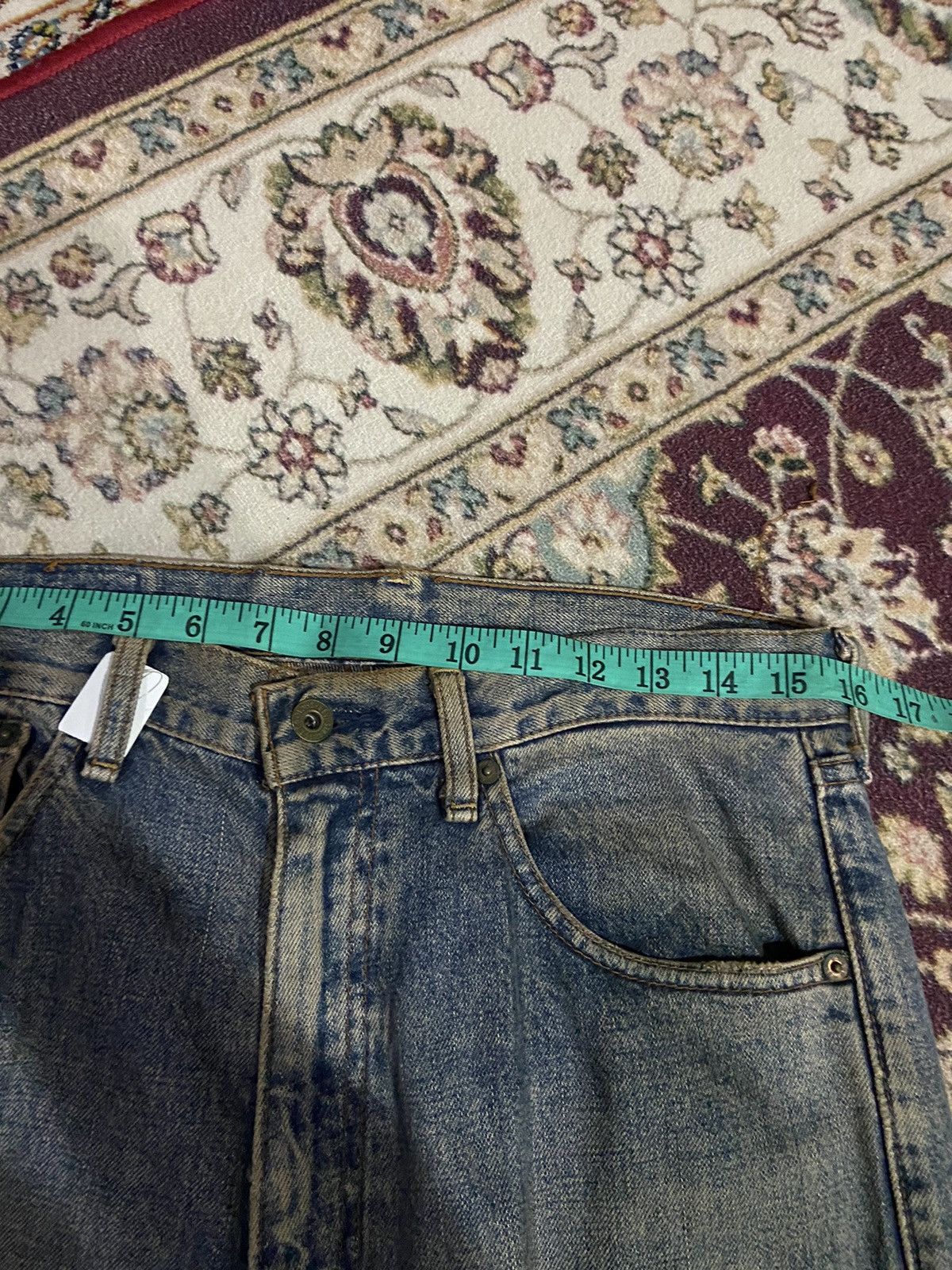 If Six Was Nine Vintage Levis 503 jeans red inside clothing flare Size US 32 / EU 48 - 16 Thumbnail