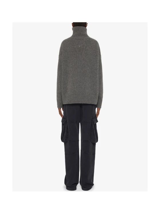 Givenchy o1w1db10325 Long Rolled Neck Sweater in Grey Size XL / US 12-14 / IT 48-50 - 3 Thumbnail