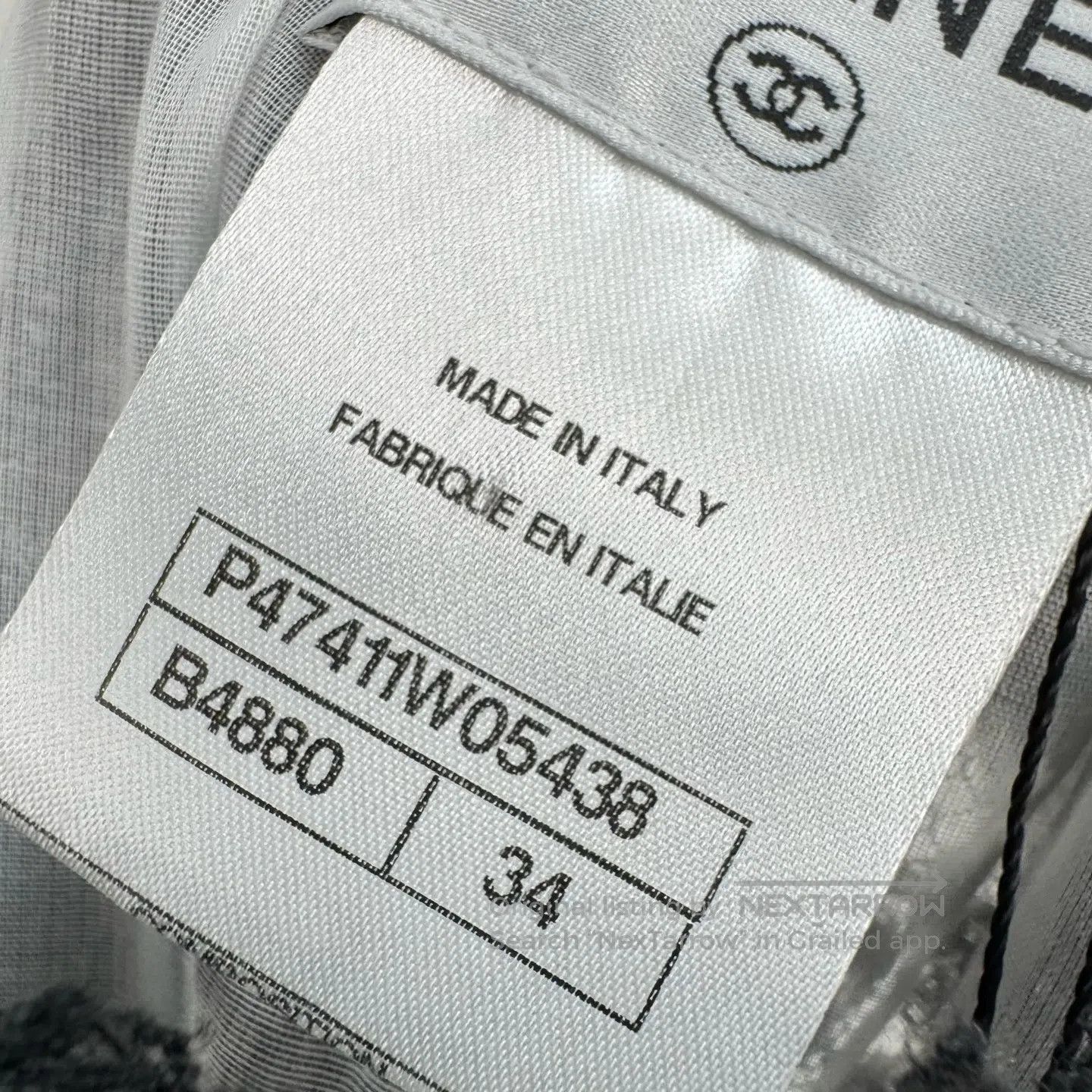 Chanel Chanel Black Lace Logo Shorts| Size 33" - 7 Thumbnail