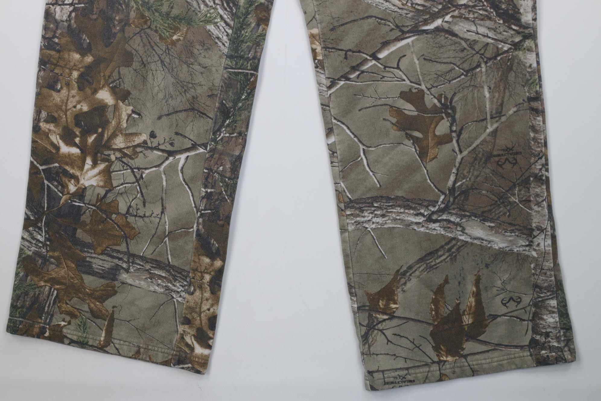 Vintage Vintage Y2K Streetwear Camouflage Flared Wide Leg Sweatpants Size 35" - 4 Thumbnail