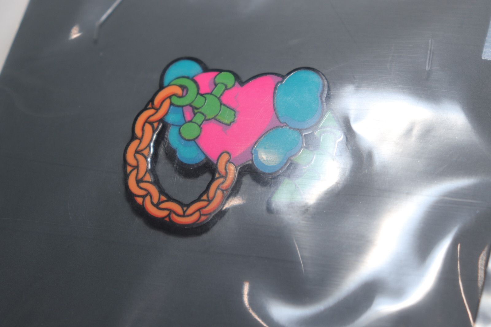 Kaws KAWS NGV Permanent Love Enamel Pin Size ONE SIZE - 3 Thumbnail
