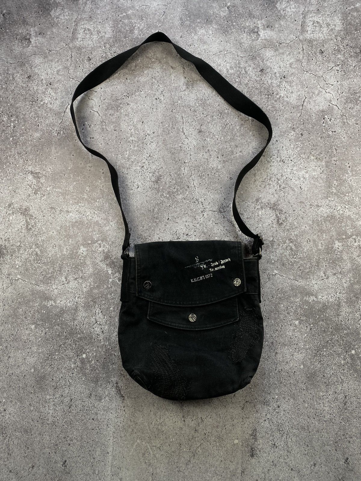 Japanese Brand × Junya Watanabe × Yohji Yamamoto Avant garde Junya watanabe Yohji Yamamoto Y2K distressed bag Size ONE SIZE - 1 Thumbnail