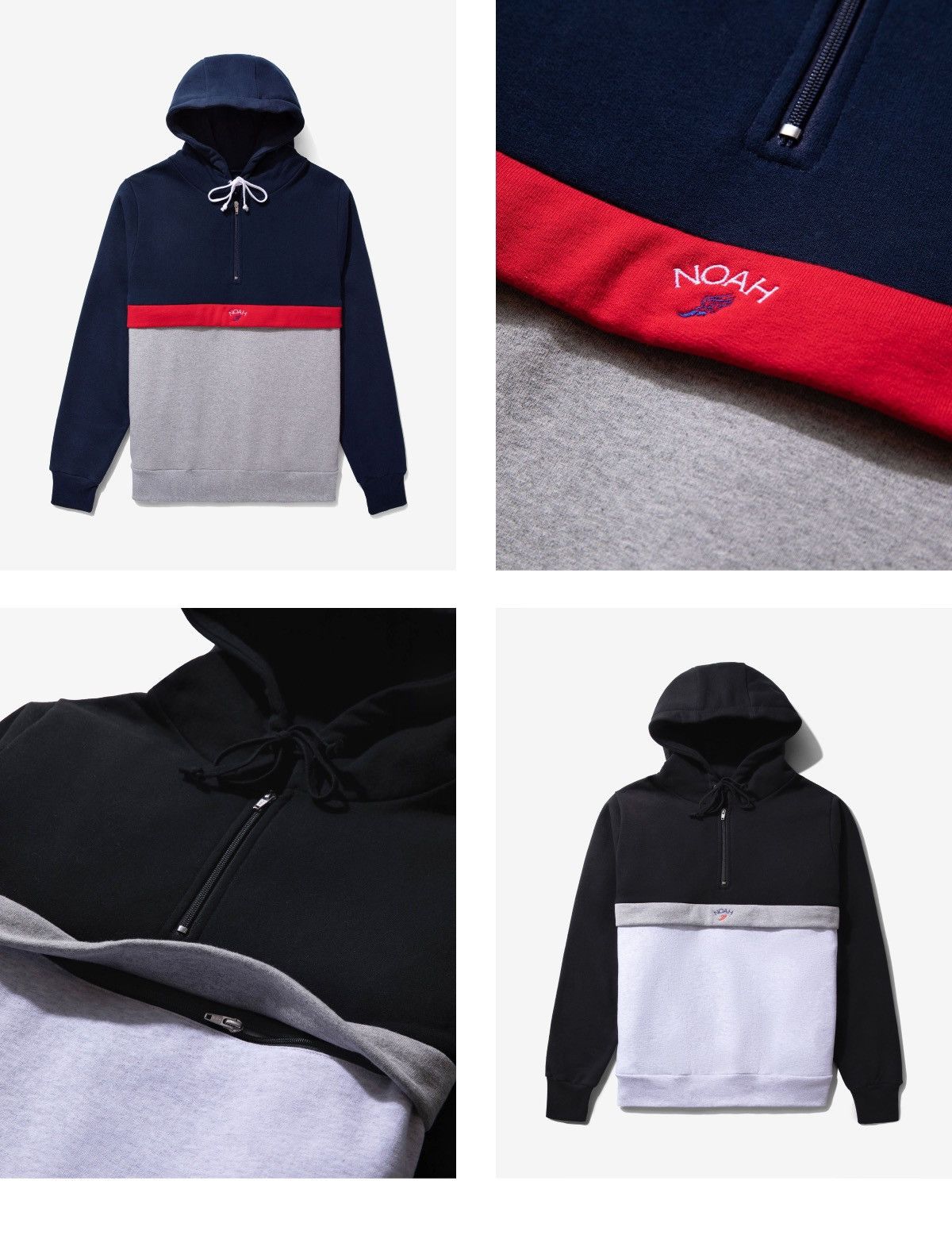 Noah NOAH Half Zip Runner Hoodie Size US M / EU 48-50 / 2 - 7 Thumbnail