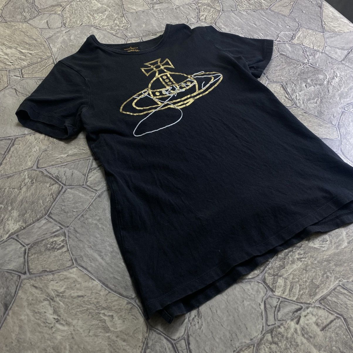 Vivienne Westwood Vintage Vivienne Westwood big logo t-shirt Size US M / EU 48-50 / 2 - 3 Thumbnail