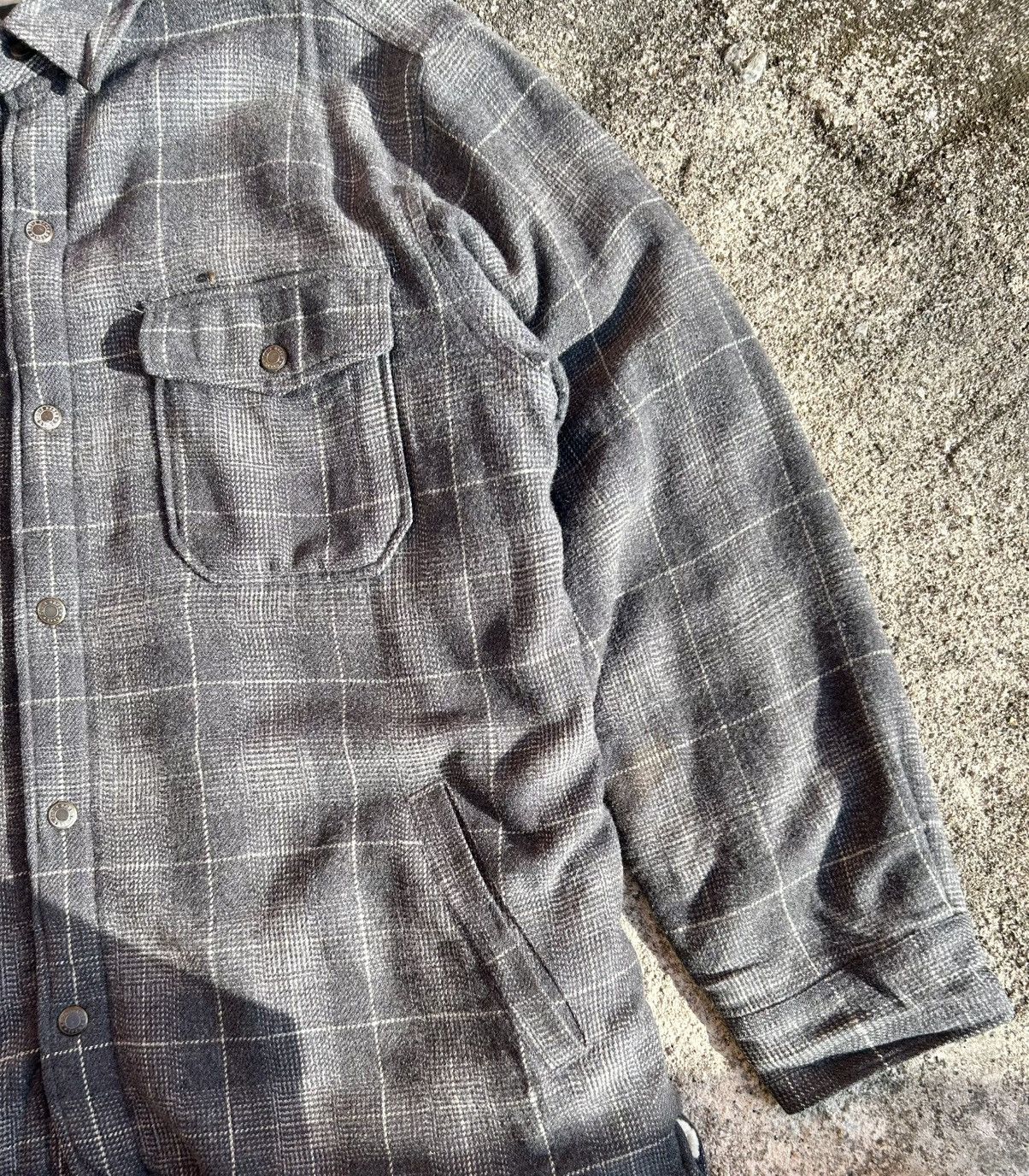Other Sherpa-Lined Flannel Shirt Jacket Eddie Bauer Size US L / EU 52-54 / 3 - 4 Thumbnail