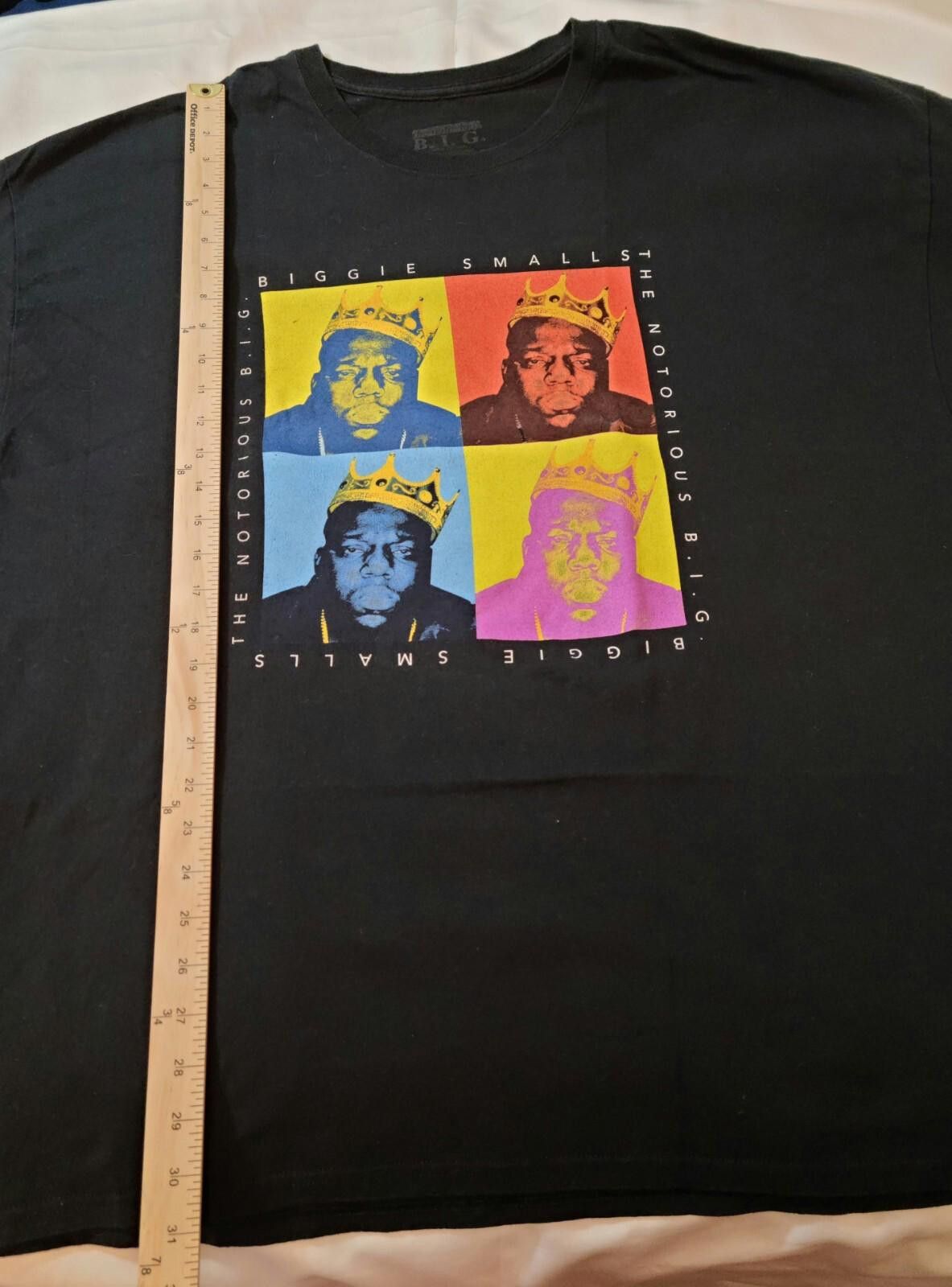 Designer Biggie Smalls The Notorious B.I.G. Shirt Adult Size 3X Size US XXL / EU 58 / 5 - 5 Thumbnail
