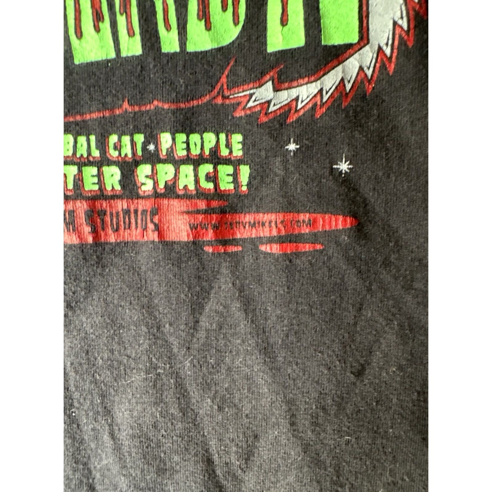 Anvil Movie Promo T Shirt Corpse Grinders II Ted V Mikels Horror Cult Film Tee L Black Mens Size US L / EU 52-54 / 3 - 4 Thumbnail