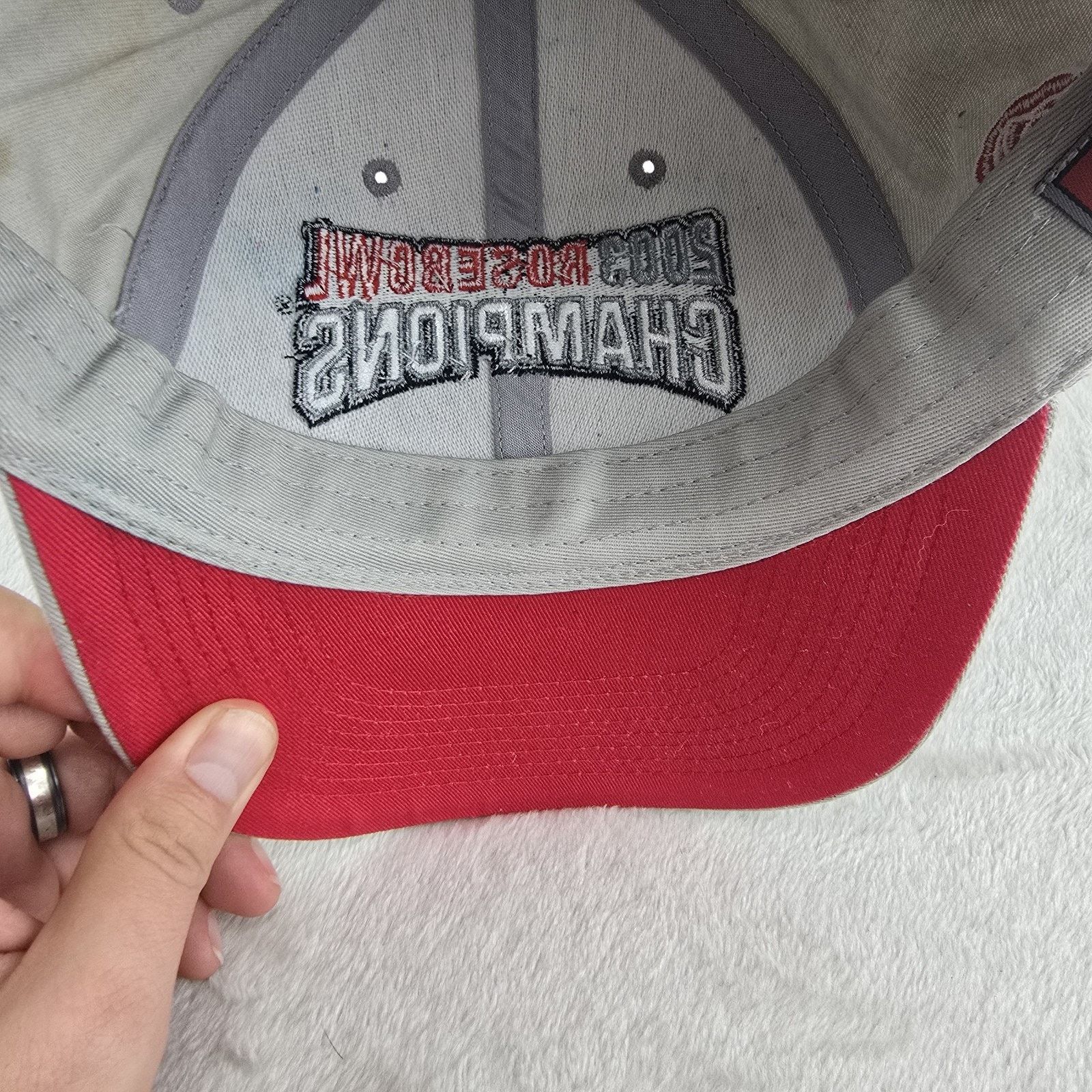 Nike Oklahoma Sooners 2003 Rose Bowl Champions Hat Vintage Y2K Size ONE SIZE - 10 Thumbnail