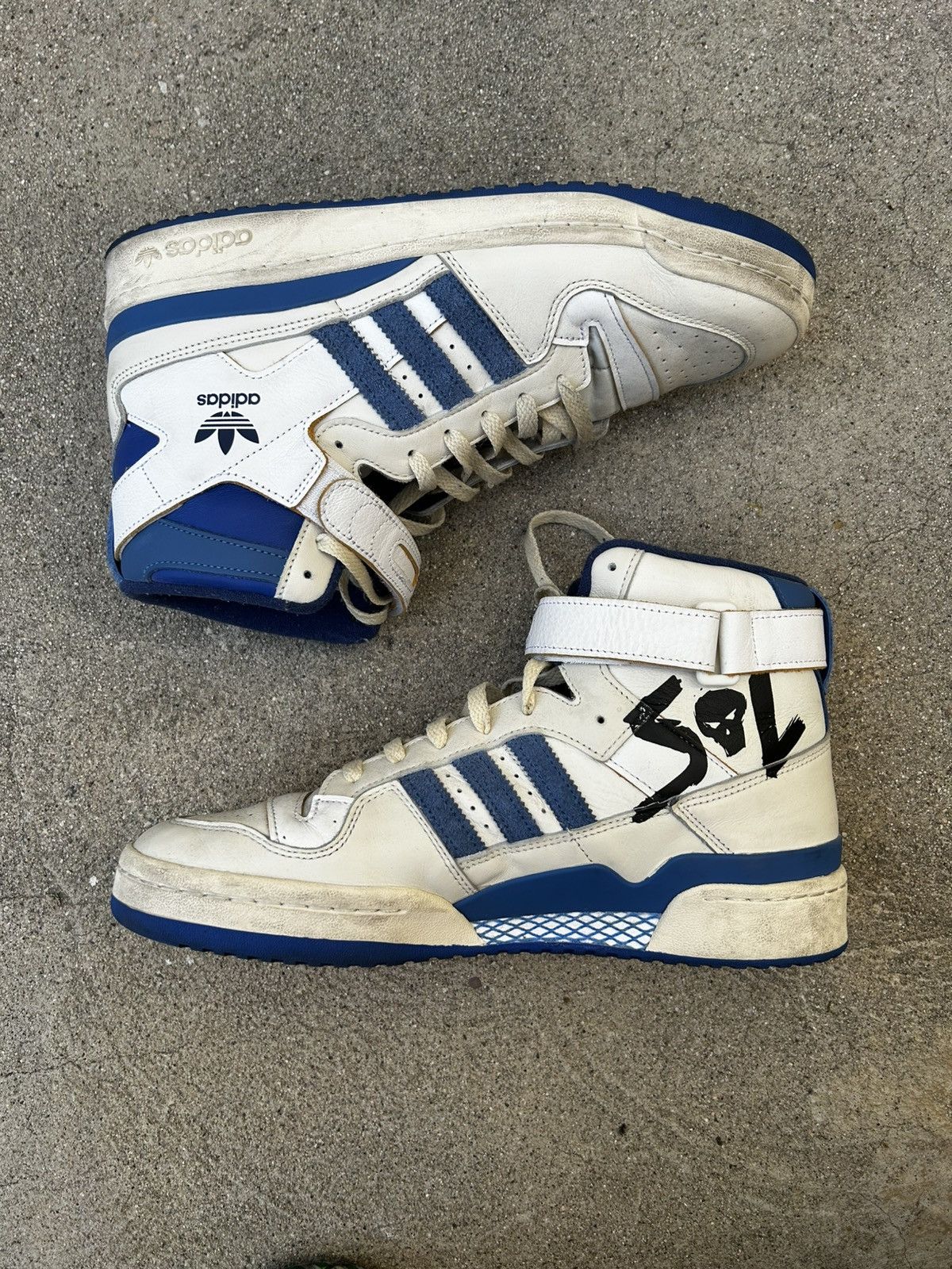 Adidas Adidas Forum 84 High (Star Lord) Size US 11 / EU 44 - 3 Thumbnail