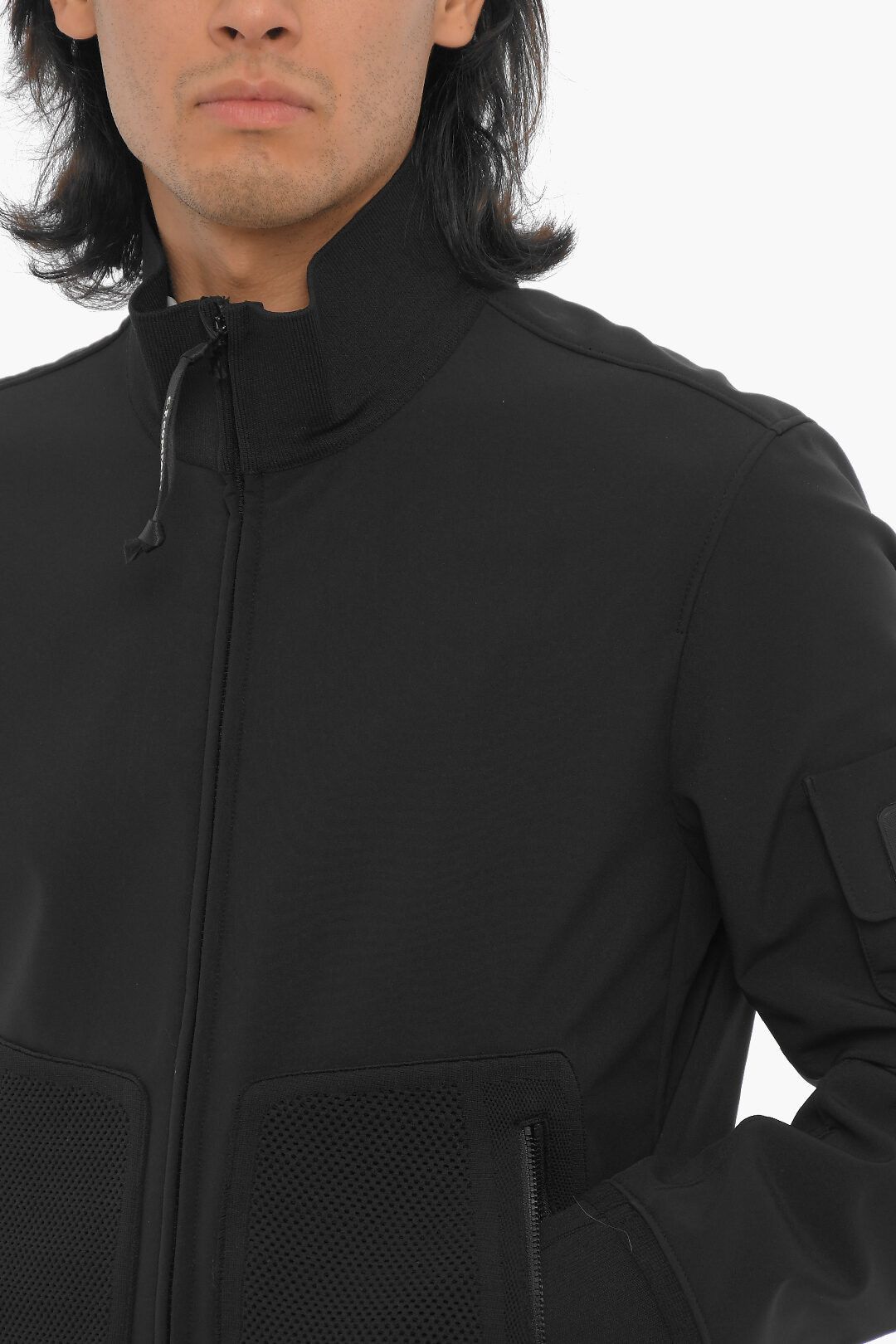 C.P. Company og1mm1024 Solid Color Jacket in Black Size US M / EU 48-50 / 2 - 3 Thumbnail
