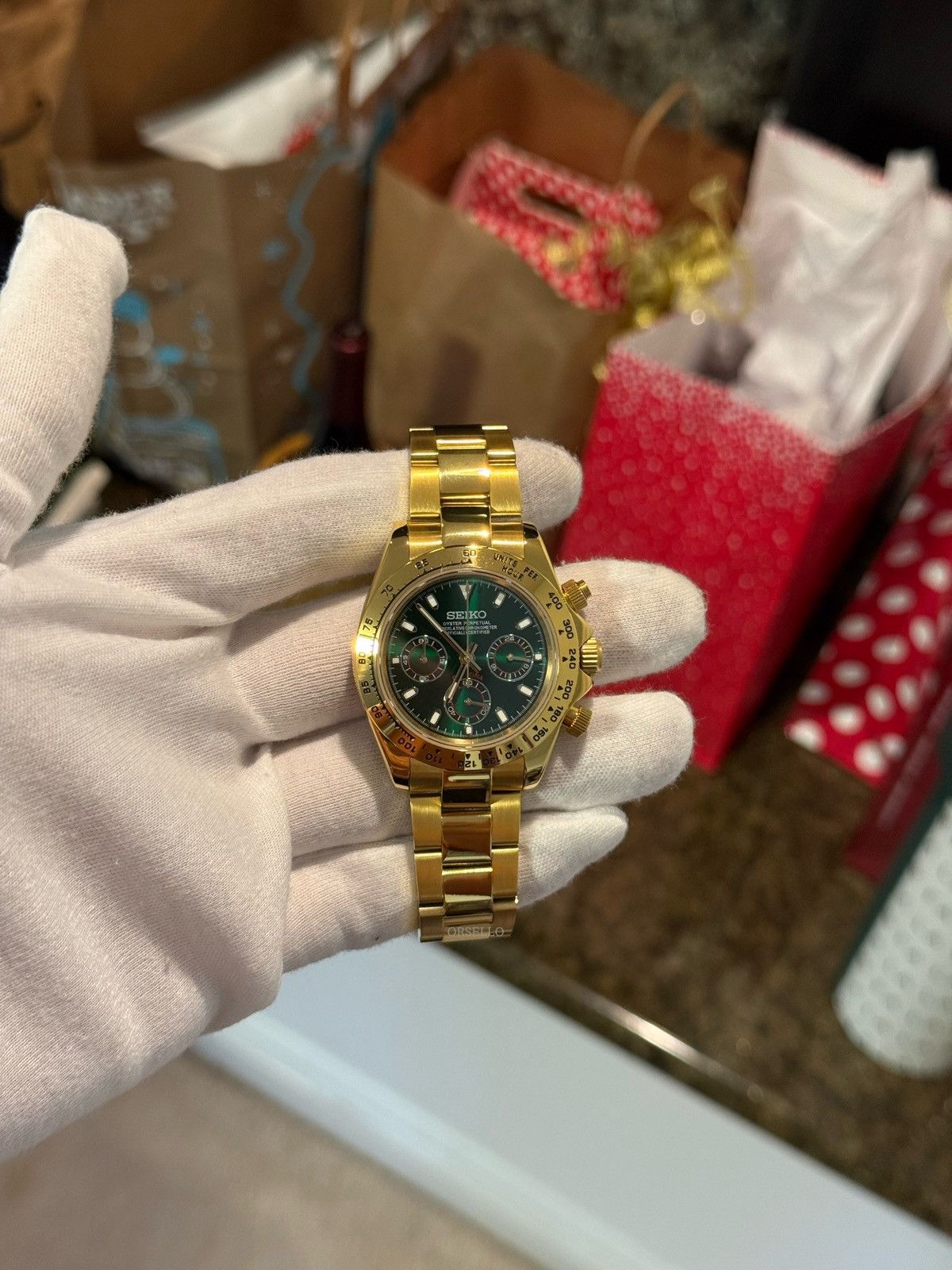 Seiko seiko mod watch daytona john mayer chronograph watch Size ONE SIZE - 4 Thumbnail