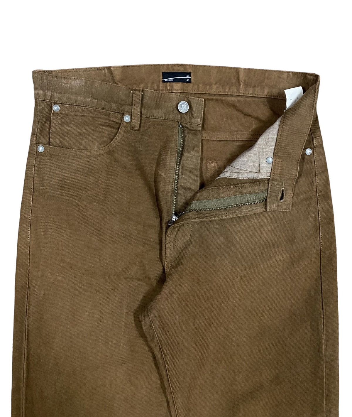 Lad Musician Lad Musician Brown Straight Cup Jeans Made In Japan Size US 32 / EU 48 - 11 Thumbnail